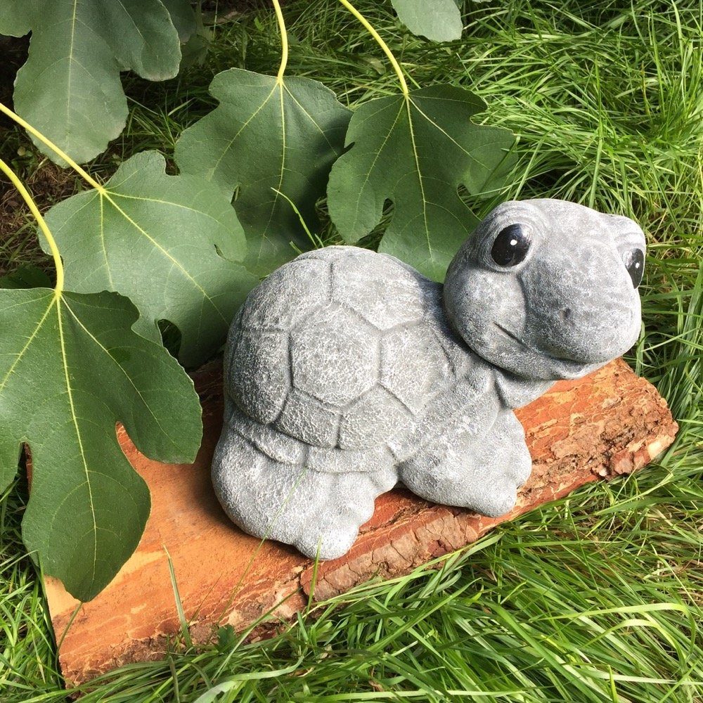 Antikas Gartenfigur Schildkröte Garten Dekoration Tierfiguren