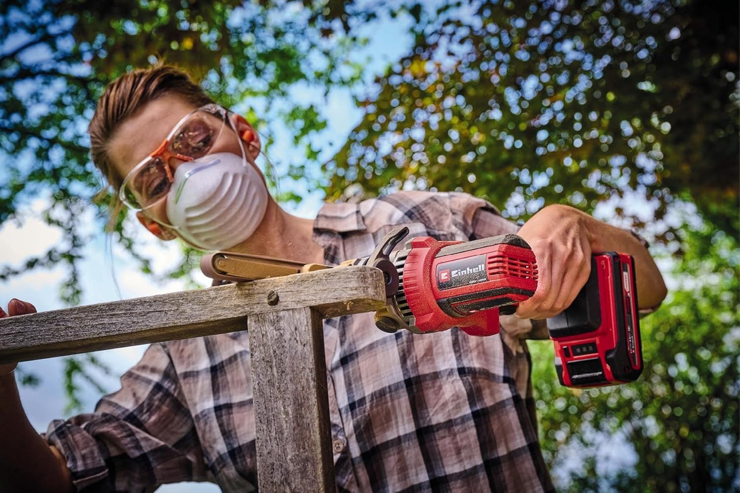 Einhell Powerfeile 35-tlg. Schleifbandset 13 x 457mm Zubehör für Akku-Bandfeile TE-BF 18