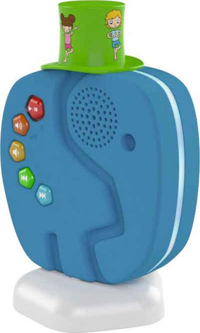 TechniSat Technifant Audioplayer Lautsprecher (Bluetooth, für Kinder, mit Nachtlicht)