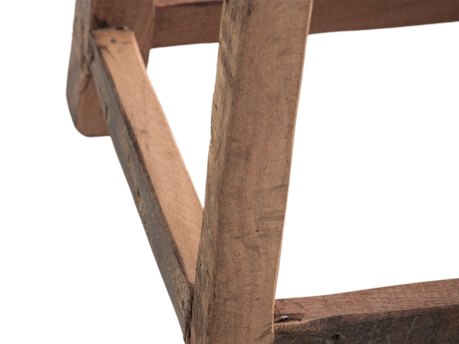 massivum Hocker Sumatra, Altholz, Sitzhocker Chalet Style