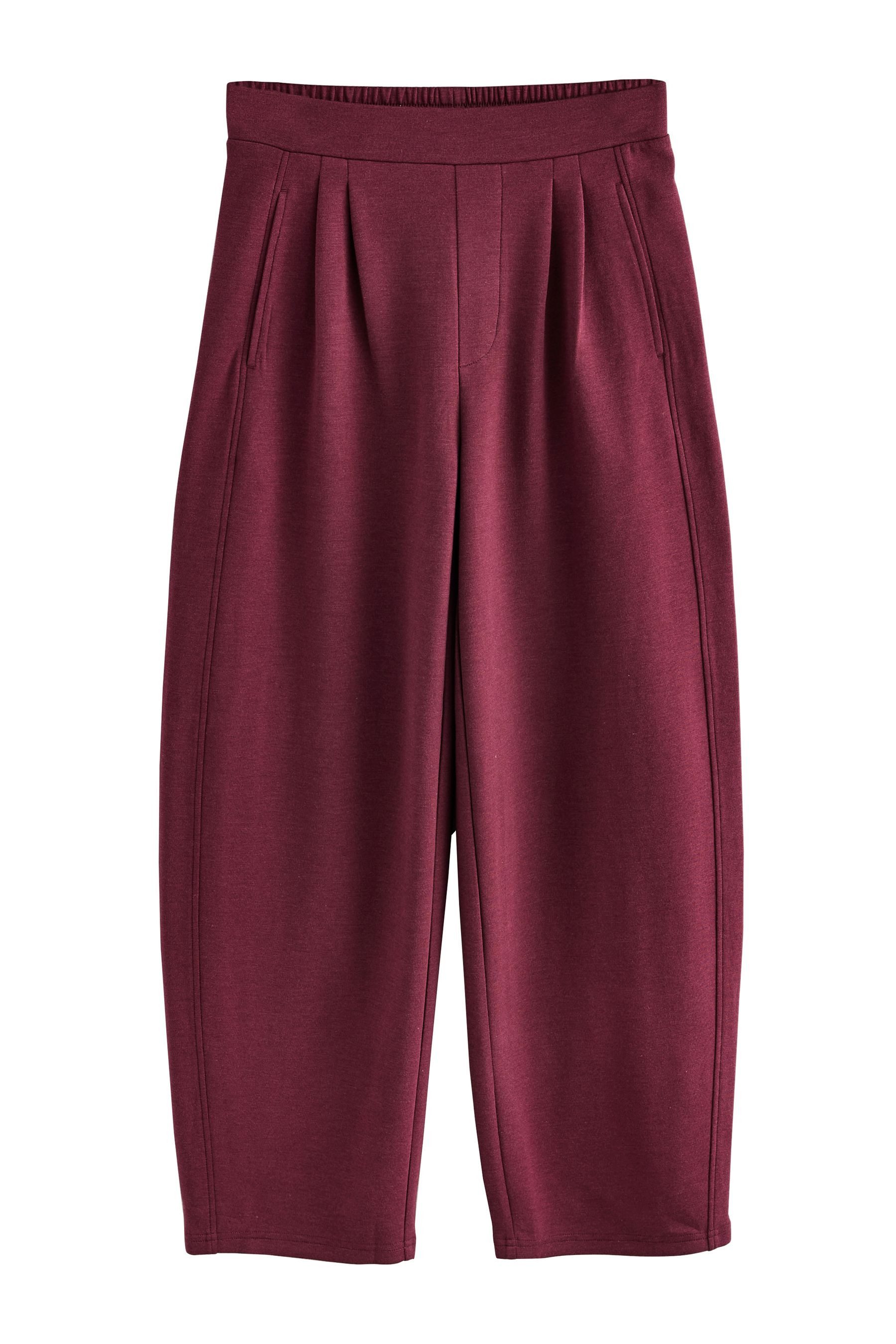 Next Jogginghose N. Premium Hose mit Barrel-Bein, Kurzgröße (1-tlg)