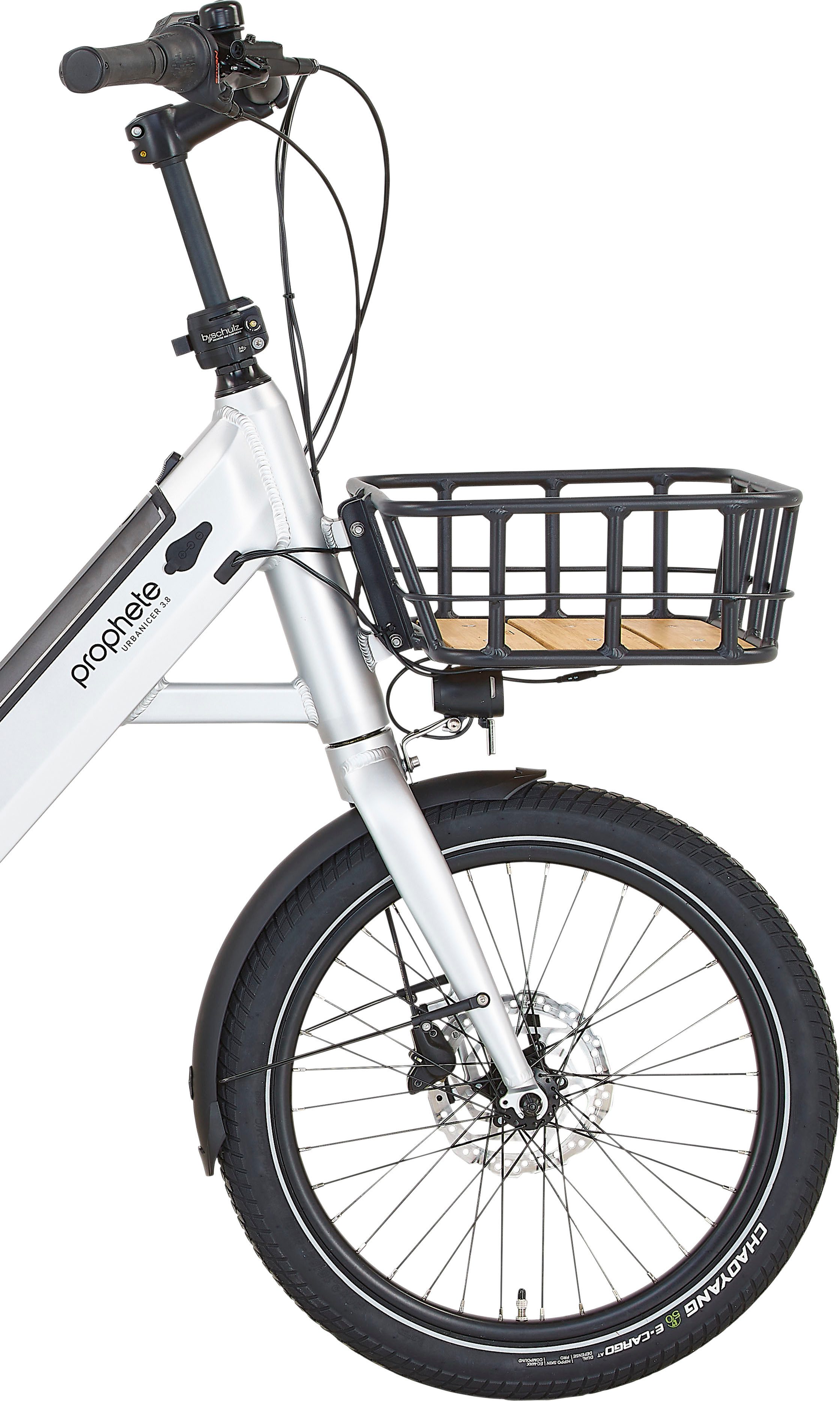 Prophete E-Bike Urbanbike Urbanicer 3.8, 7-speed Shimano Nexus derailleur, hub gears, mid-drive motor, 360 Wh, pedelec, electric bicycle for women and men
