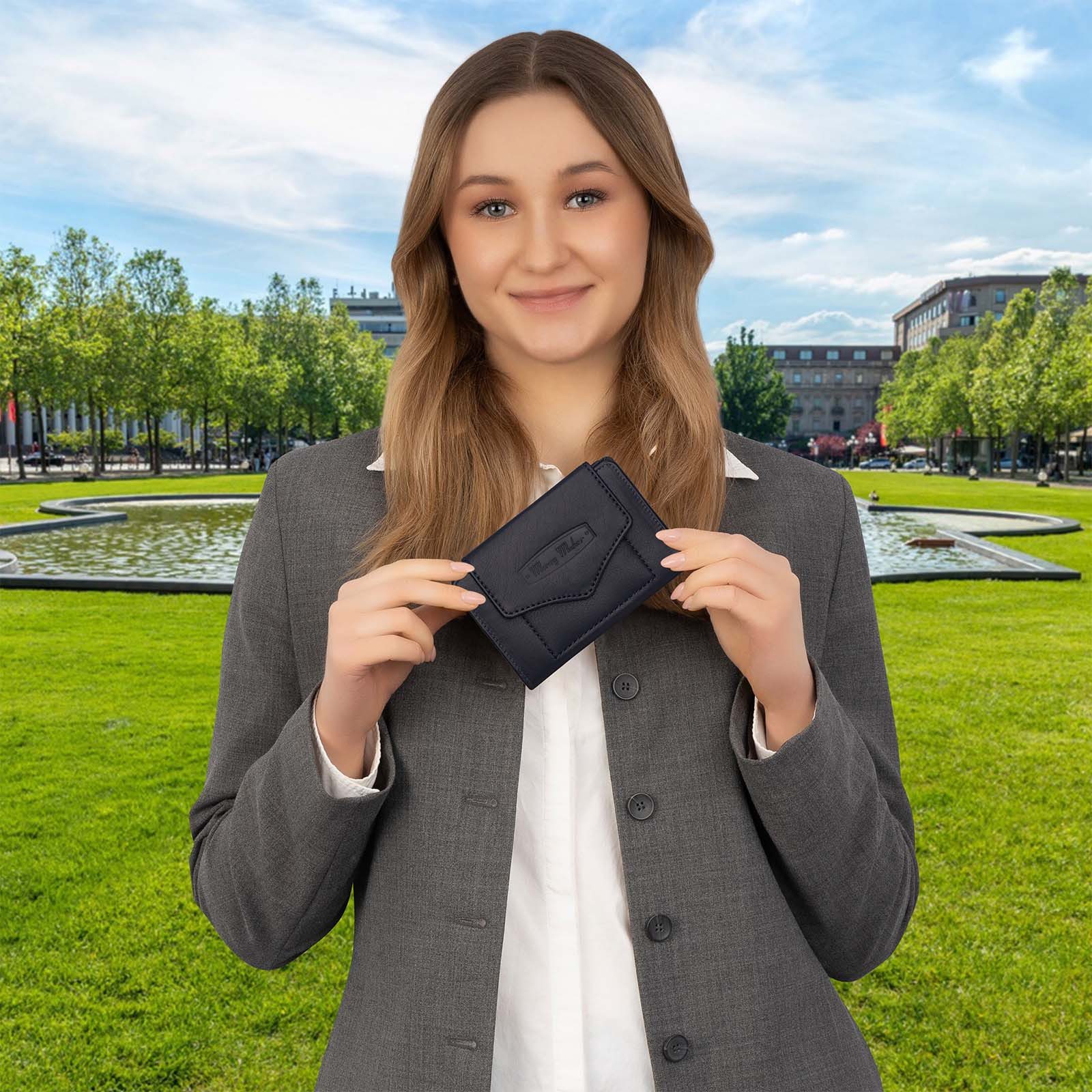 Money Maker Geldbörse RFID Damen Geldbörse Portemonnaie Geldbeutel Damenbör günstig online kaufen