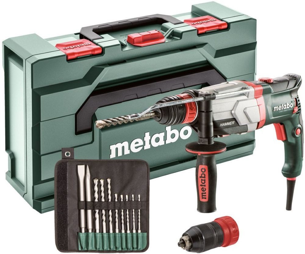 metabo Multihammer 2860-2 Quick Set -Multihammer mit Koffer -grün