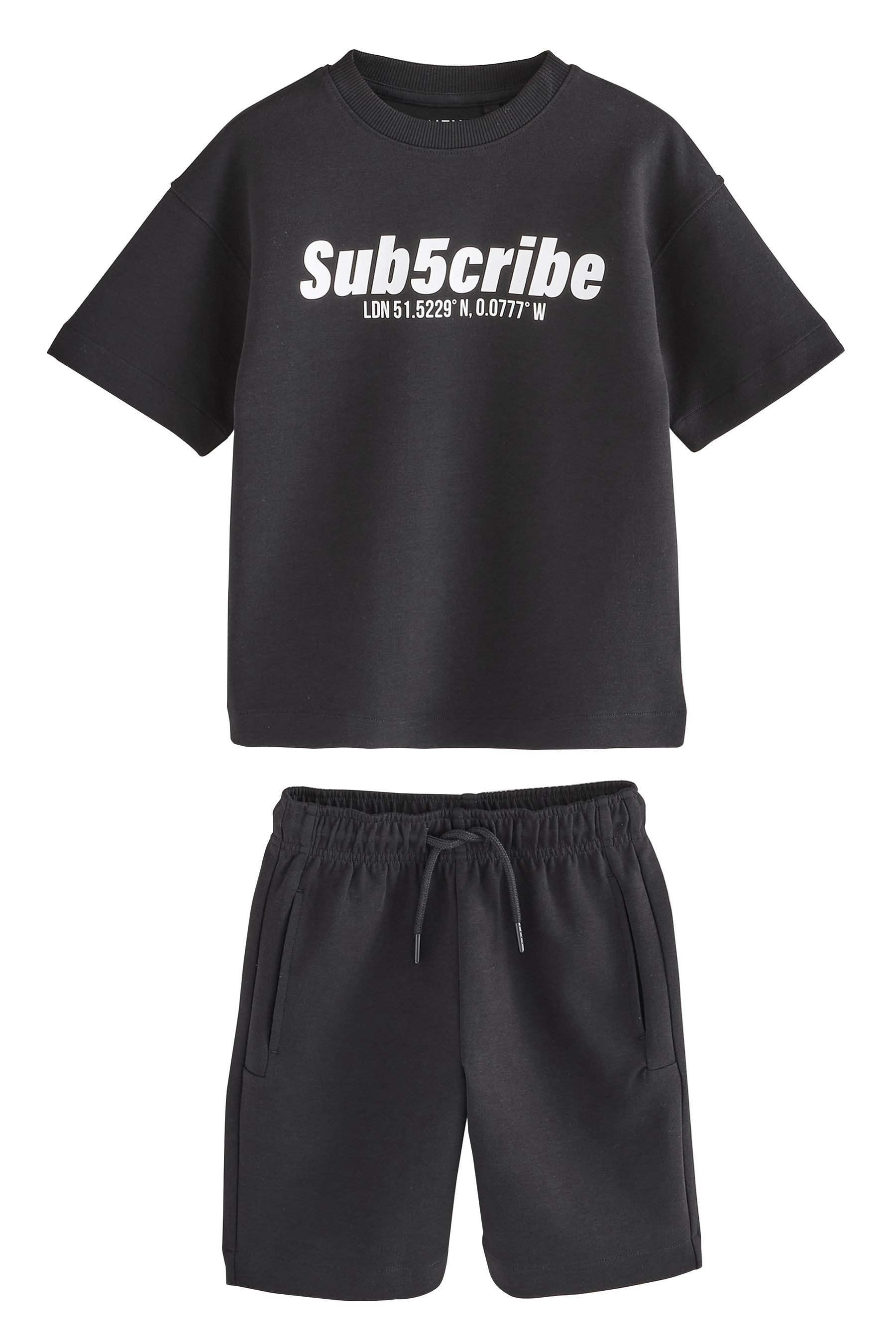 Next T-Shirt & Shorts Kurzärmeliges Subscribe günstig online kaufen