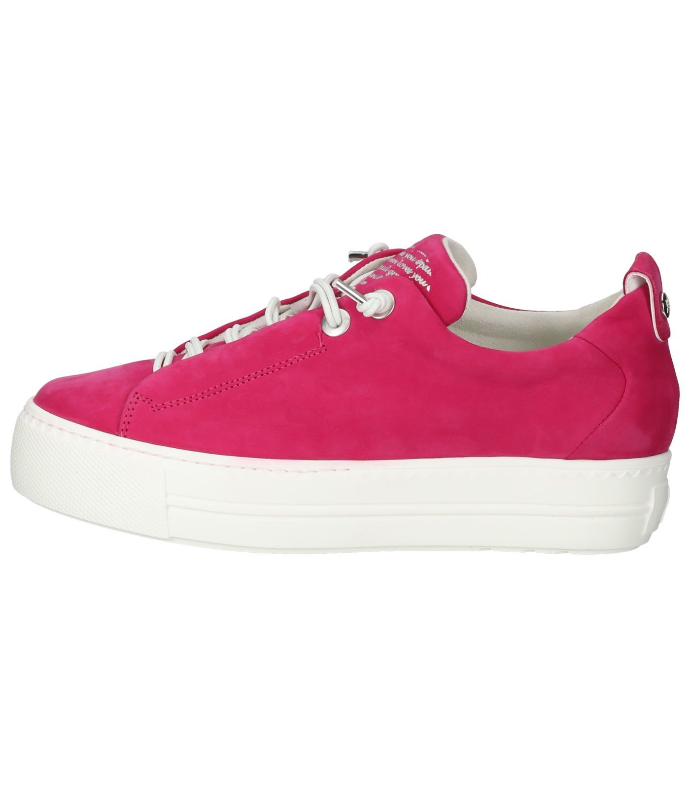 Green Nubukleder Pink Paul Sneaker Sneaker