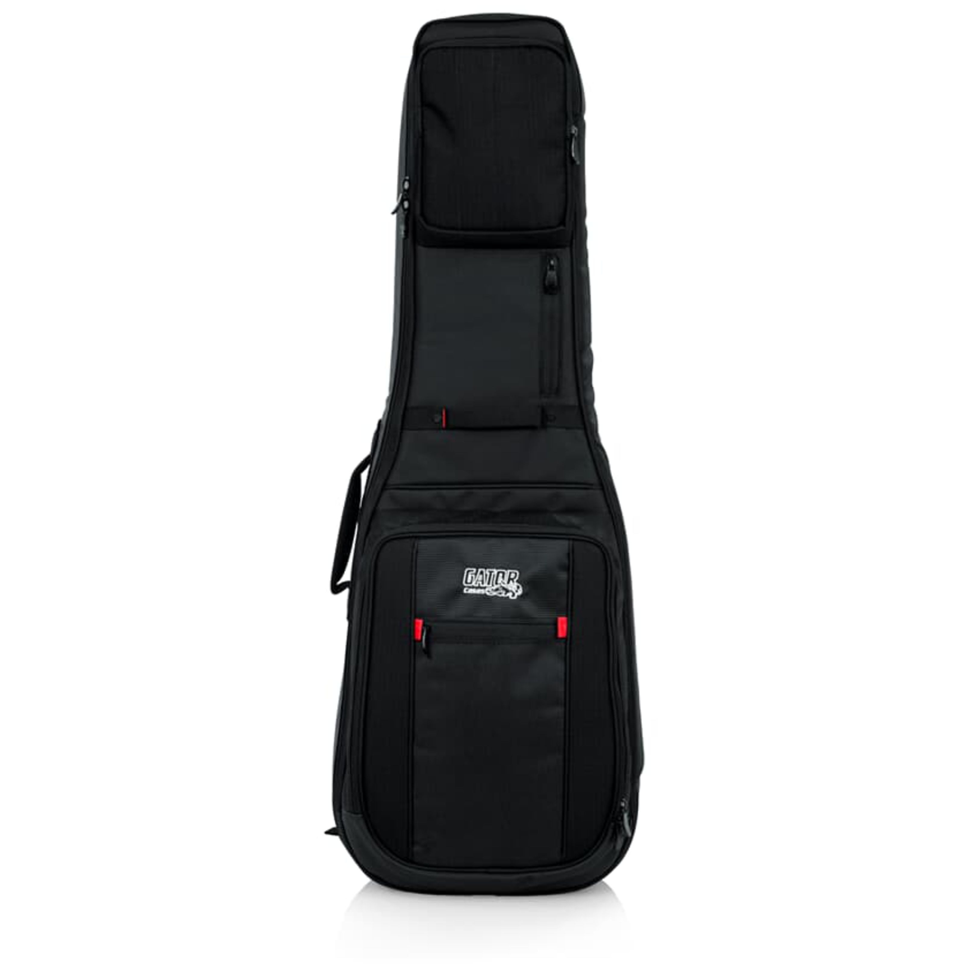 Gator Gitarrentasche (Gitarrenkoffer und Gitarrentaschen, E-Gitarren Tasche), ProGo Series Gig Bag 2X Electric Guitar - Tasche für E-Gitarren