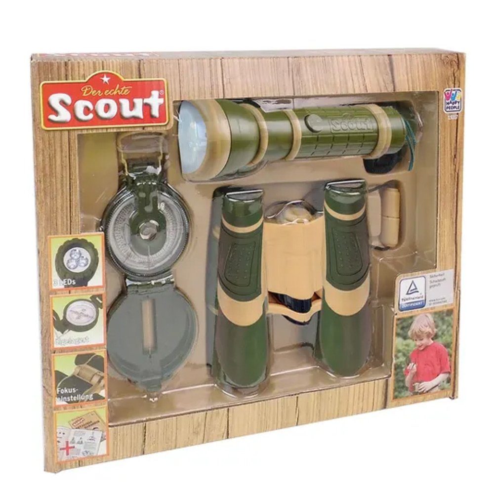 Kit Bushcraft Contact Left – Shemagh, Bussola, Borraccia, Accendifuoco E Pentolino – Pronto All'avventura - Foto 5