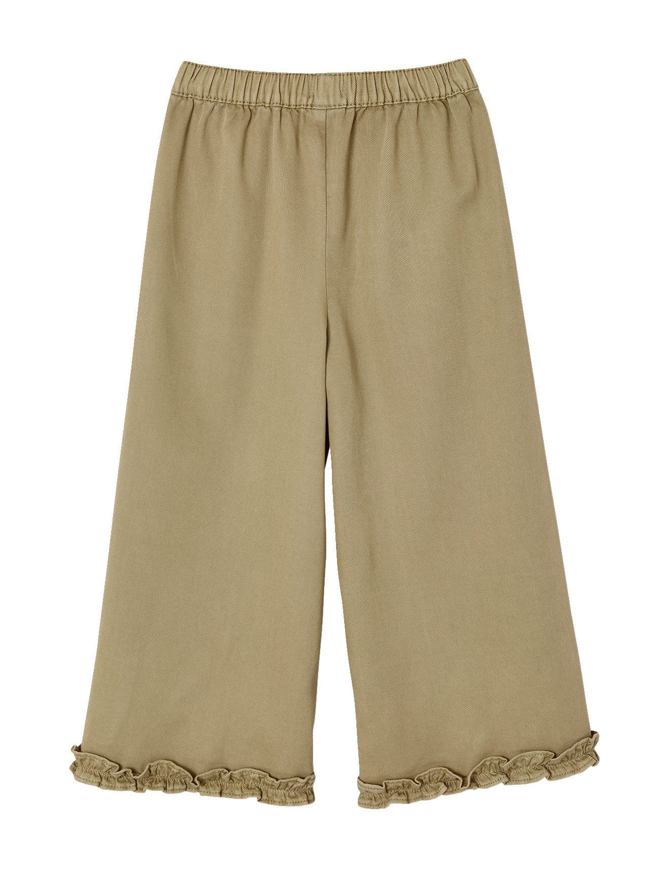 vertbaudet 3/4-Hose 3/4-Hose aus Lyocell/Baumwolle Mädchen