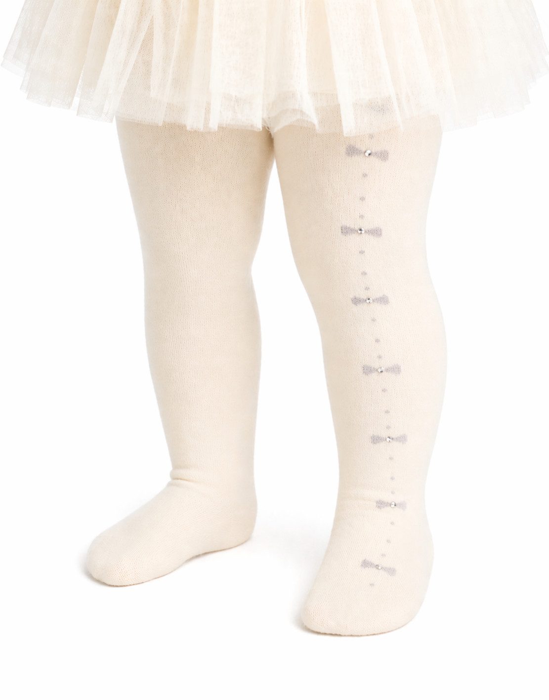 Strumpfhose Strumpfhose für Baby und Kinder in Creme
