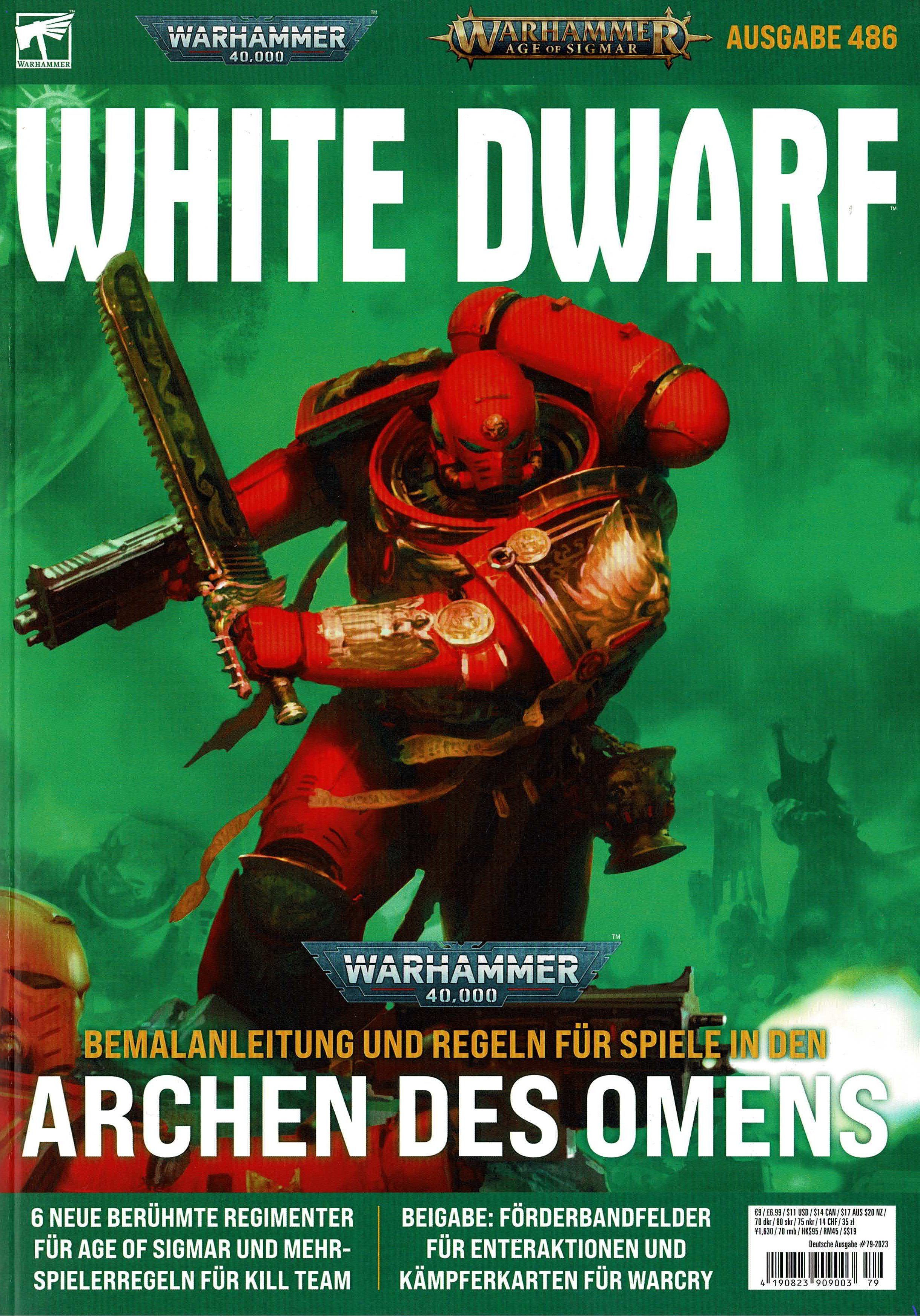 Games Workshop Spielwelt White Dwarf 486 (Mar-23) (Deutsche Version)