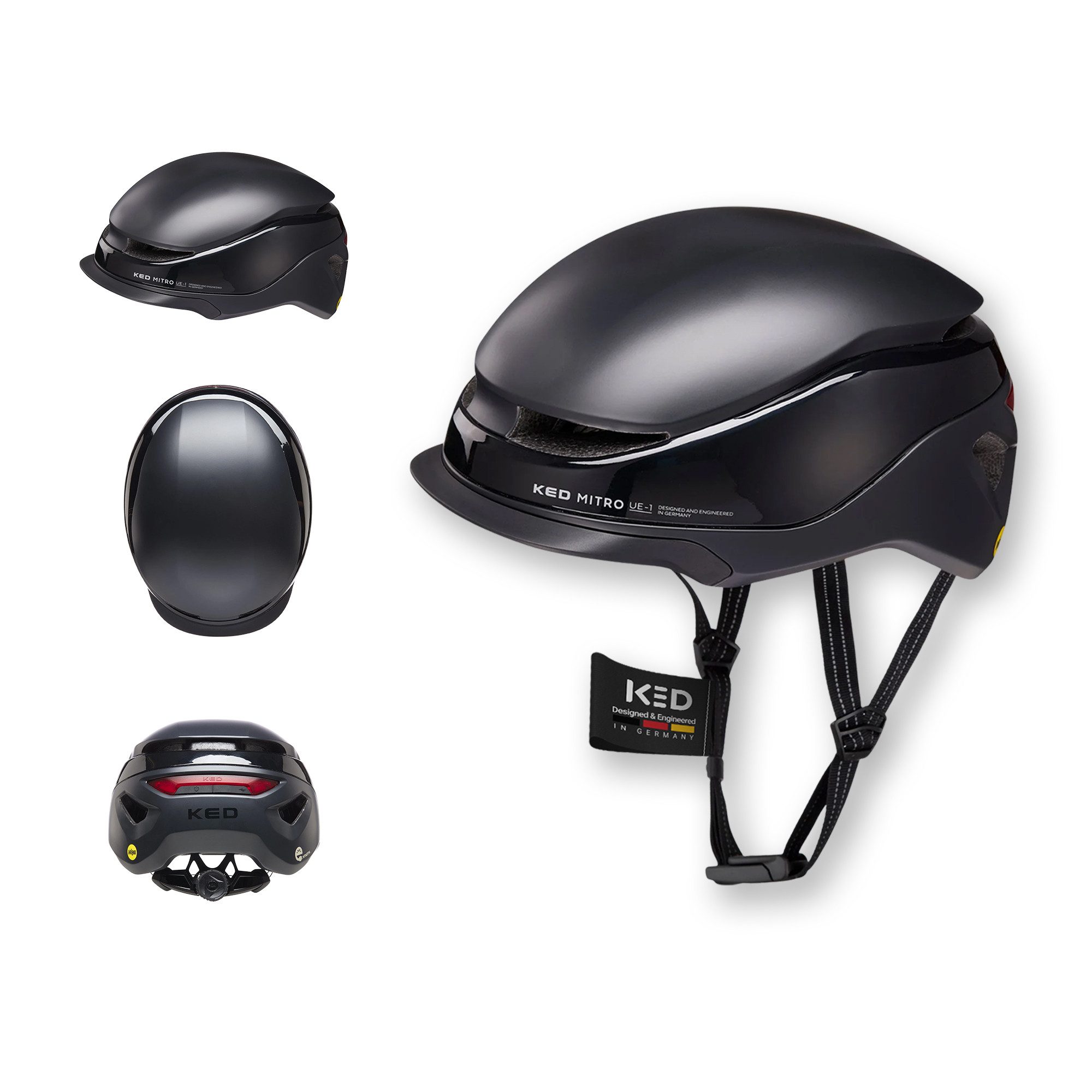 KED Fahrradhelm Mitro UE-Kollektion 25/26, BOA® Fit System, Mips Brain-Protection-System