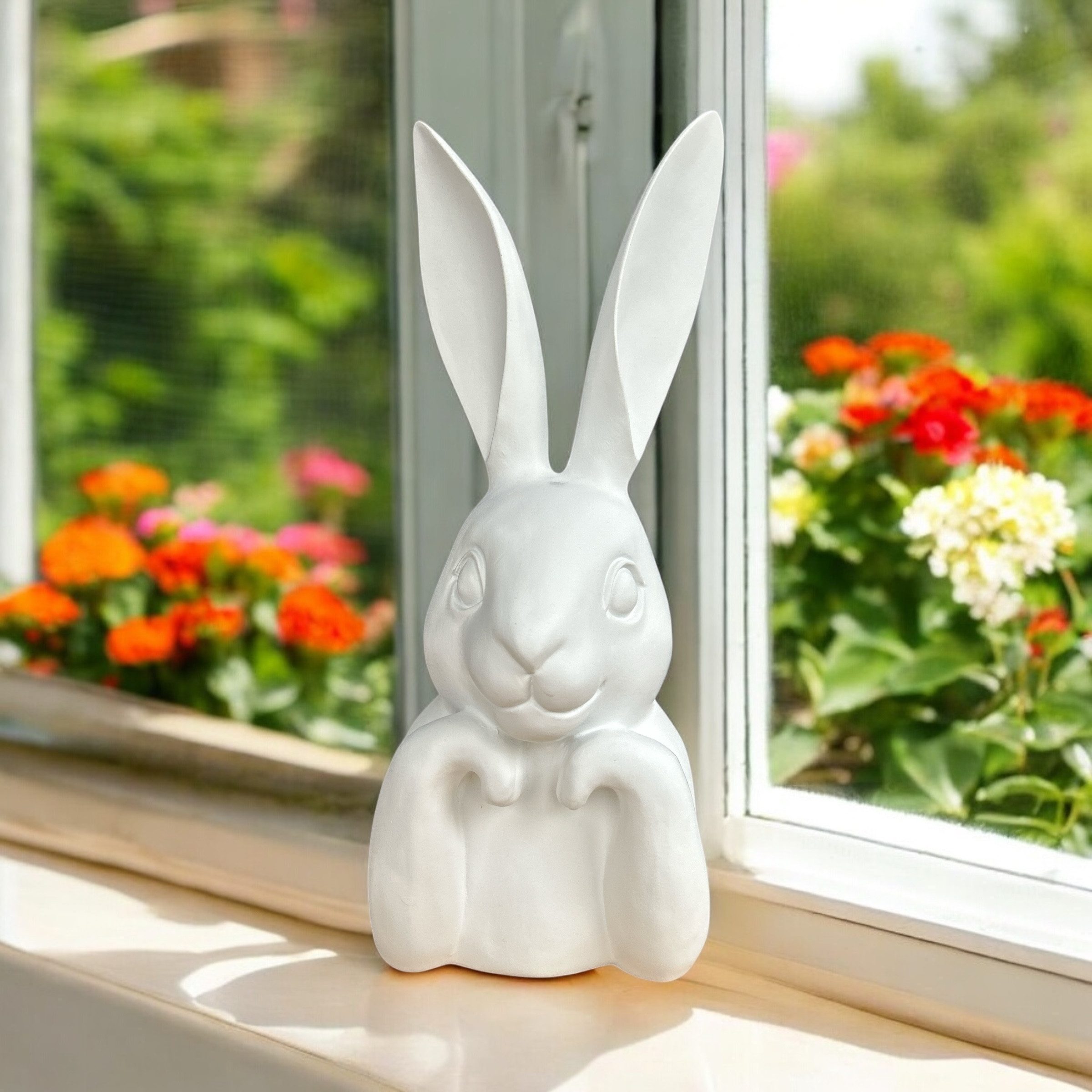 presentis Osterhase HASENBÜSTE Max OSTERHASE 40cm OSTERDEKO DEKOFIGUR