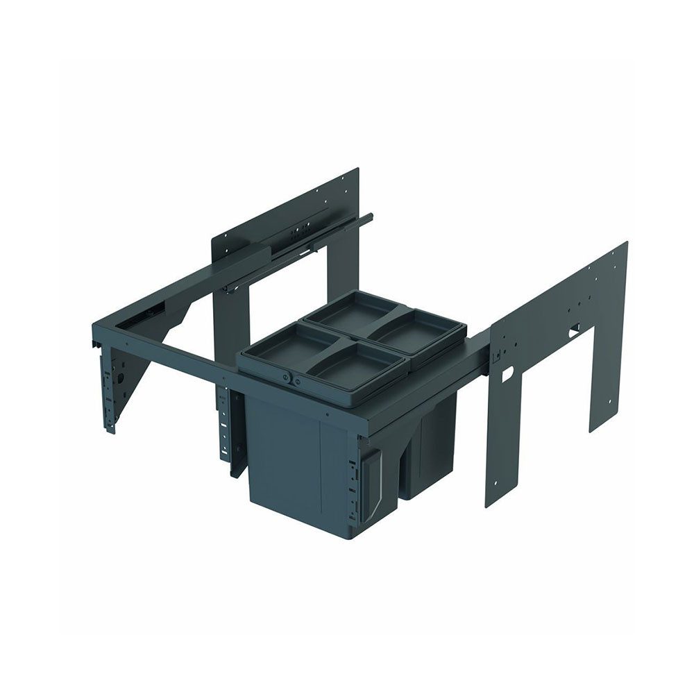 WESCO Mülleimer Abfallsammler Pullboy Soft Fusion 320 K/600-2, anthrazit