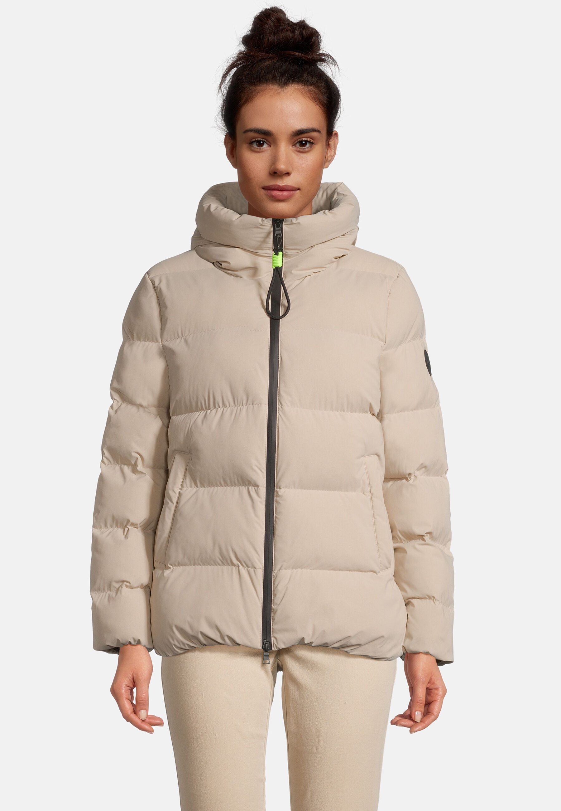 No.1 COMO Winterjacke LINDA (1-St) mit Kapuze