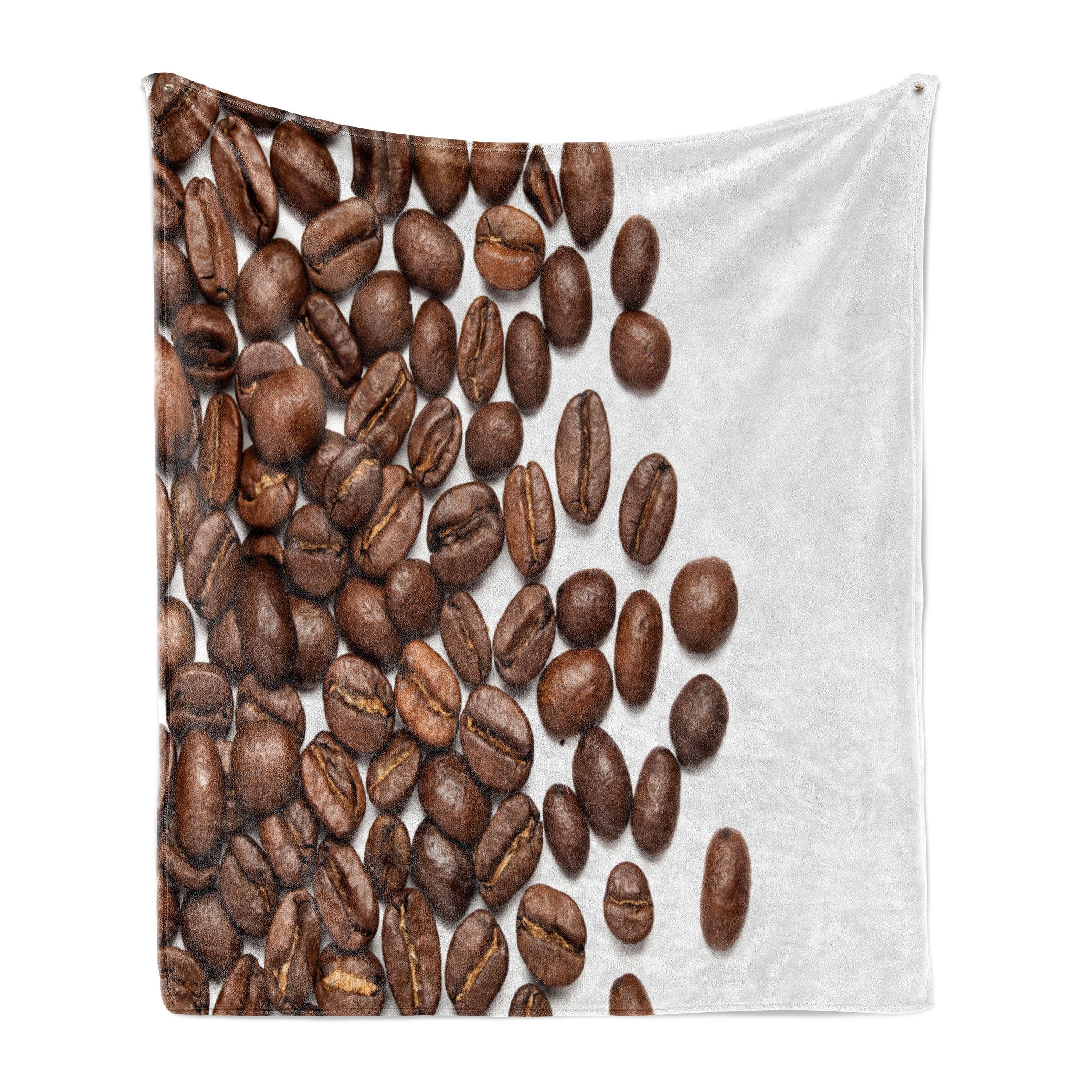 Wohndecke Gemütlicher Zerstreuten den für Innen- Koffein Plüsch Samen Außenbereich, Abakuhaus, und Kaffee