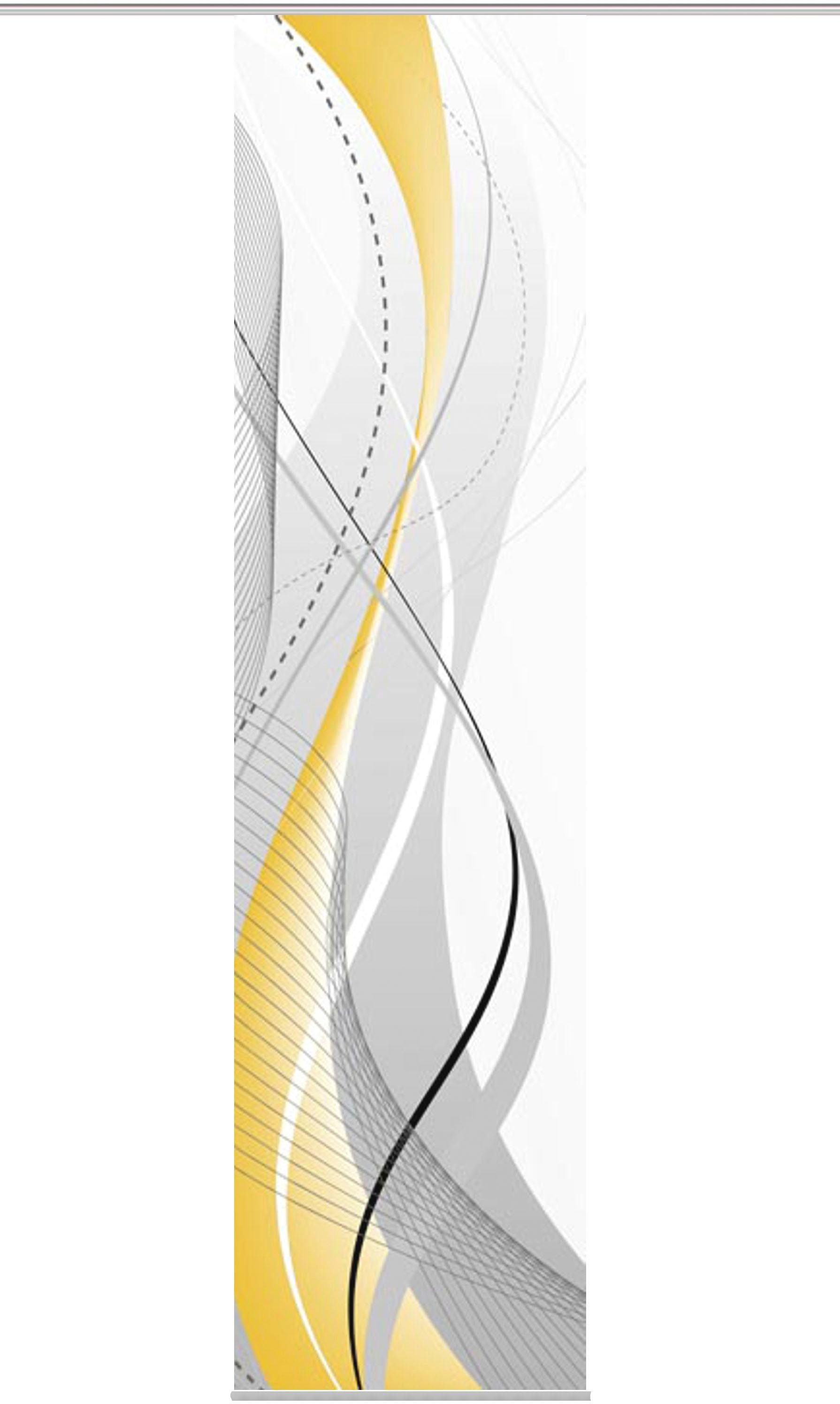 HOME WOHNIDEEN Schiebegardine CARLISLE (1 St), Paneelwagen, blickdicht, HxB günstig online kaufen