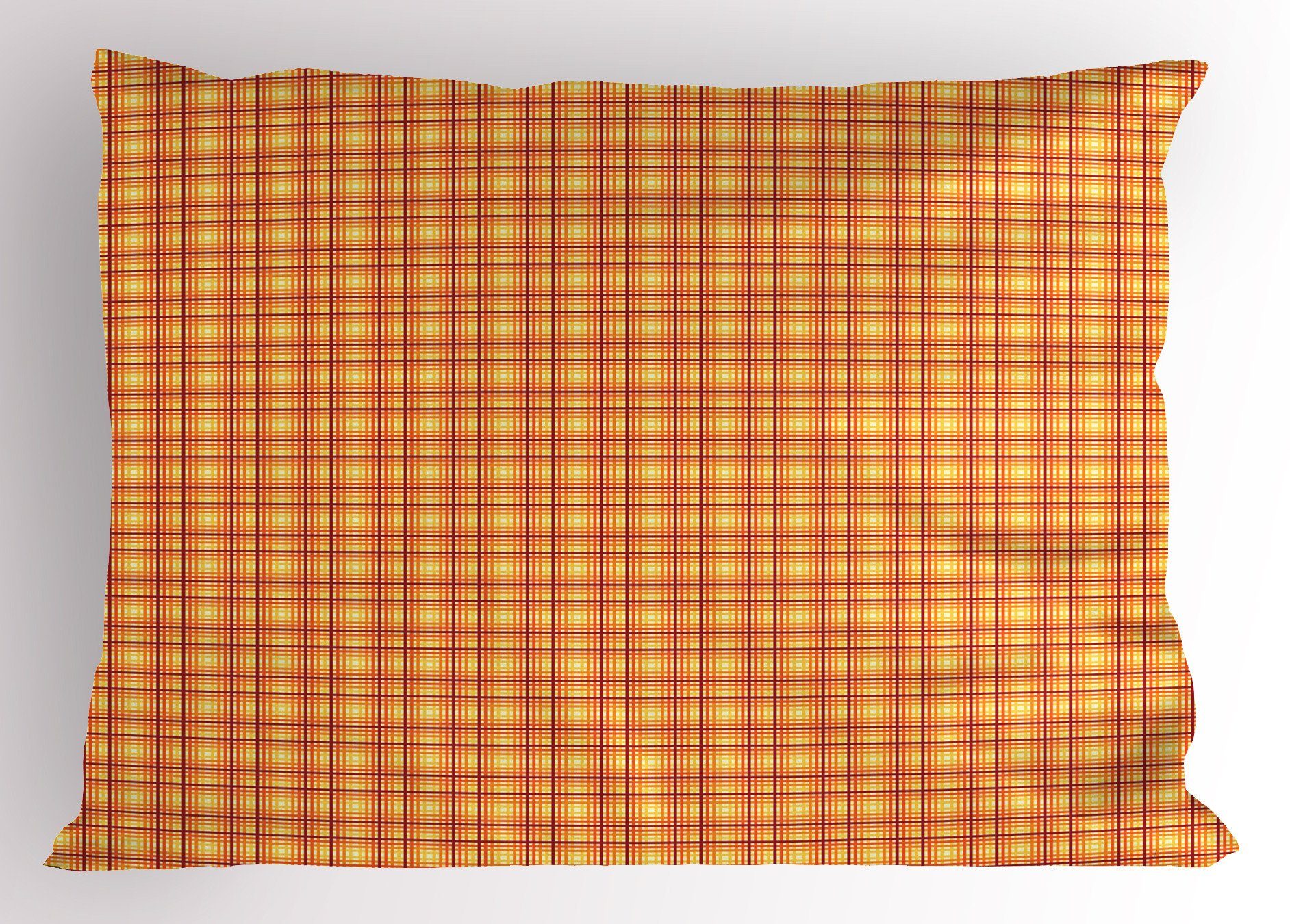 Kissenbezüge Dekorativer Standard King Size Gedruckter Kissenbezug, Abakuhaus (1 Stück), Plaid Vibrierende und klassischer Entwurf