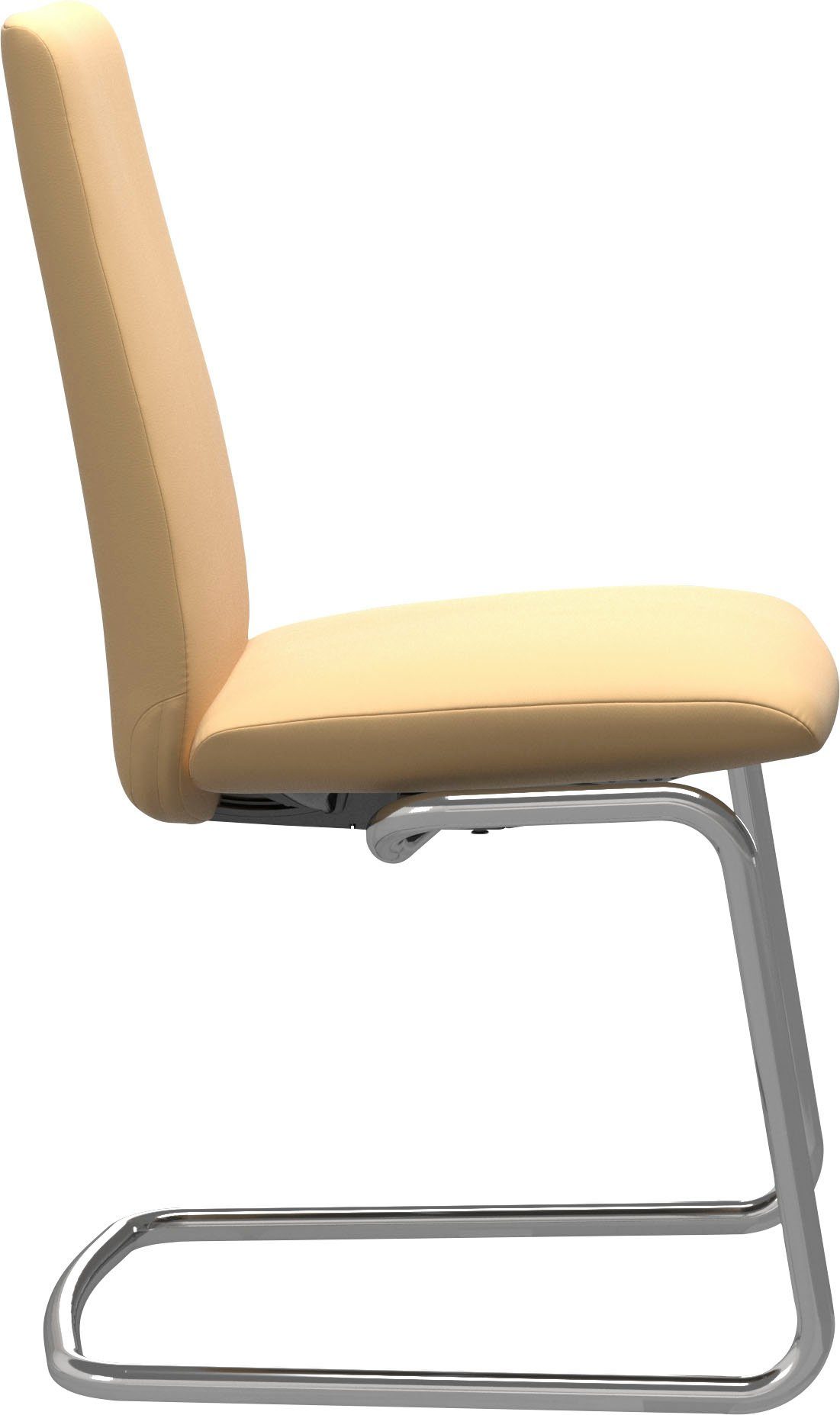 Laurel, Chrom Größe mit Beinen Back, Stressless® M, Stahl aus glänzend in Low Polsterstuhl