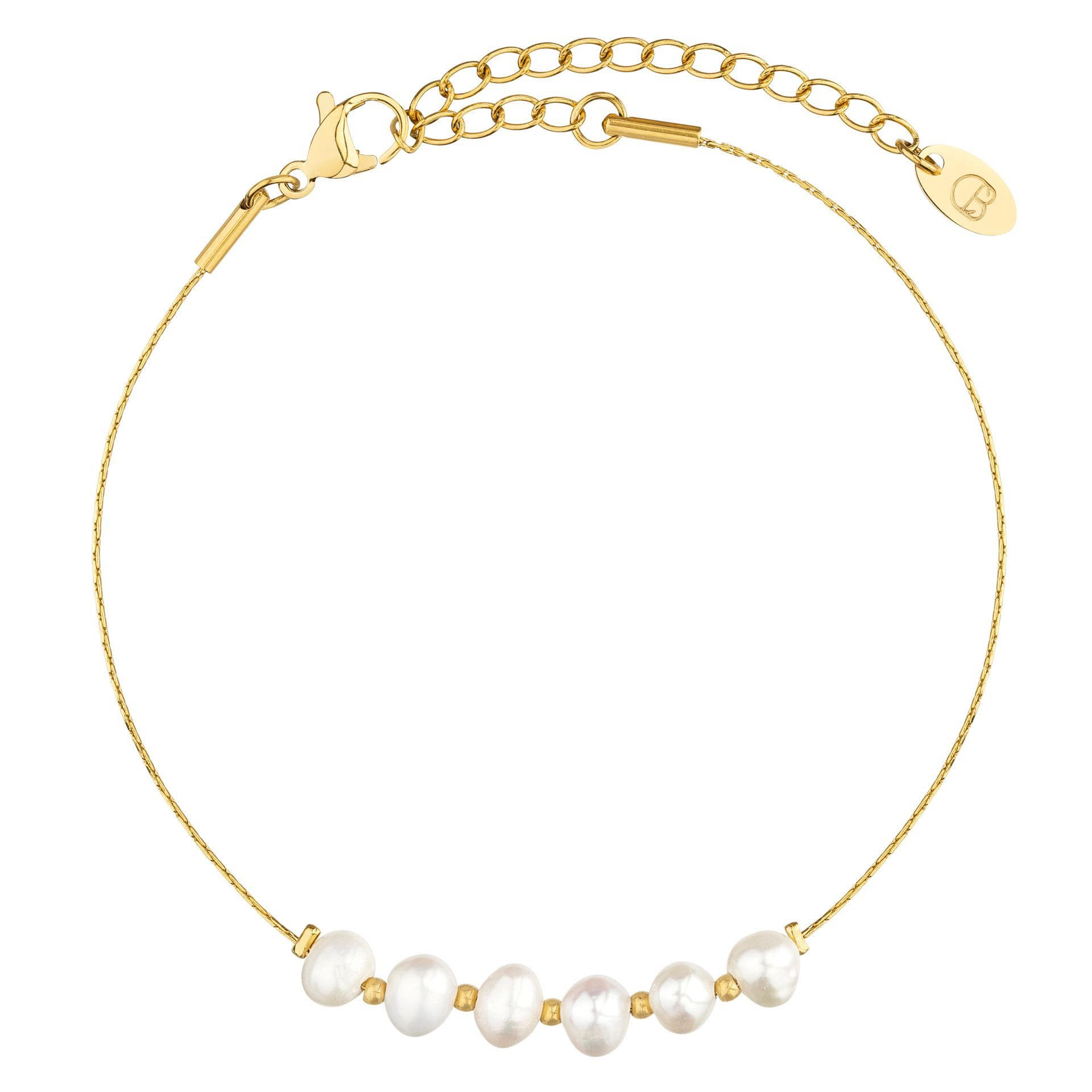 Edelstahlarmband PETITE PERLA