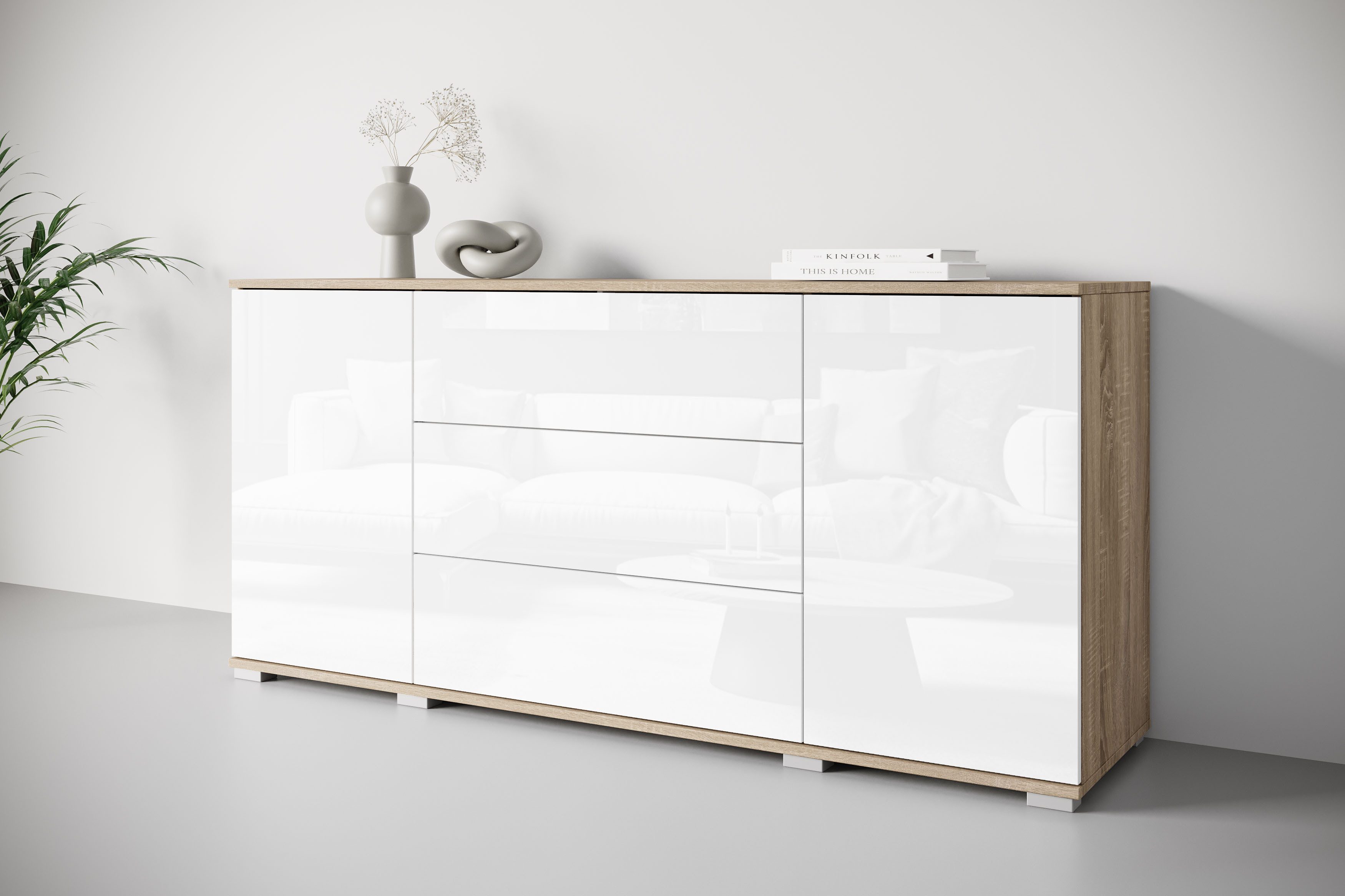 INOSIGN Sideboard Kenia, Kommode für das Schlafzimmer/Wohnzimmer (1 St), Mo günstig online kaufen