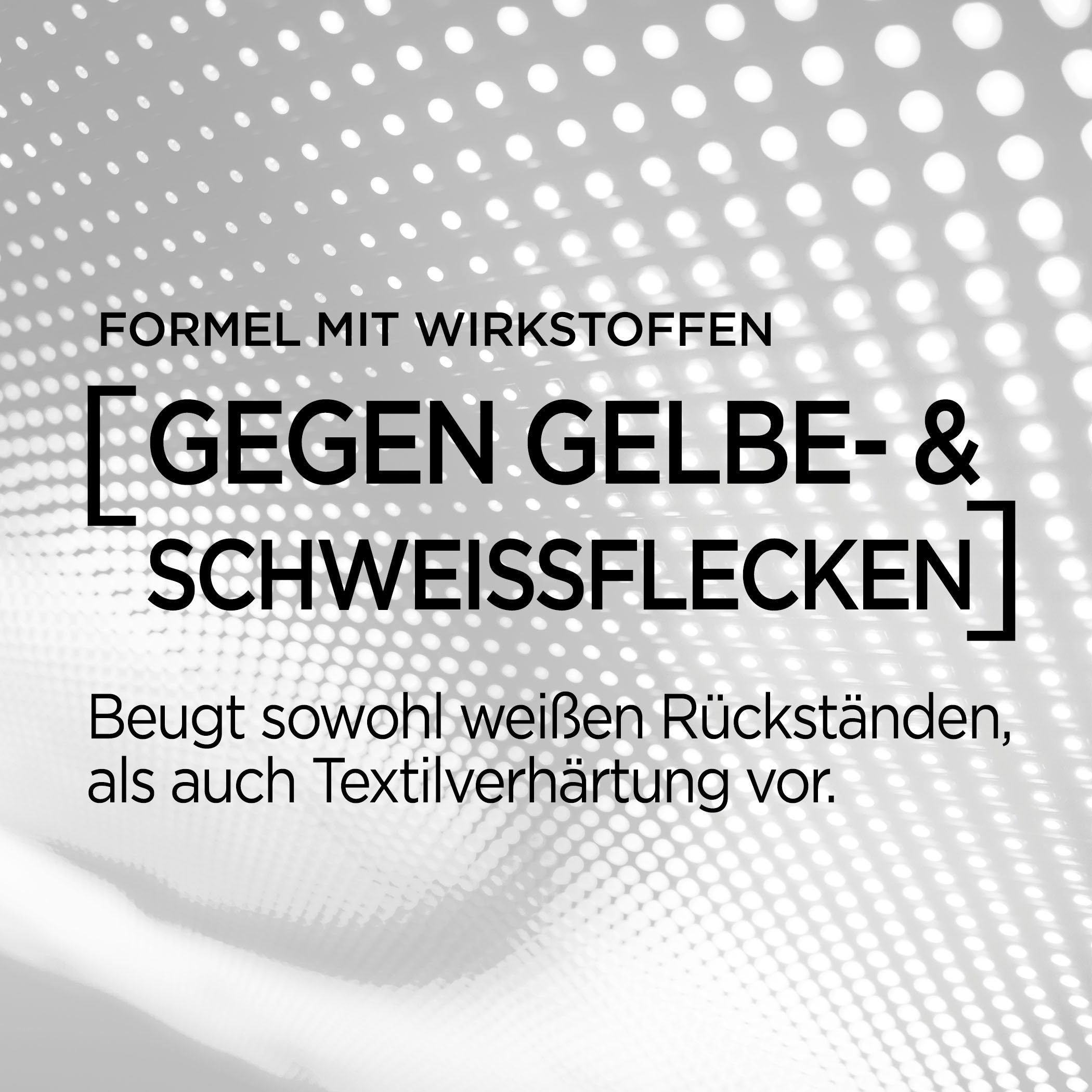 Rückständen & Textilverhärtungen vor Control, weißen Shirt L'ORÉAL PARIS Deo-Roller MEN Schützt EXPERT