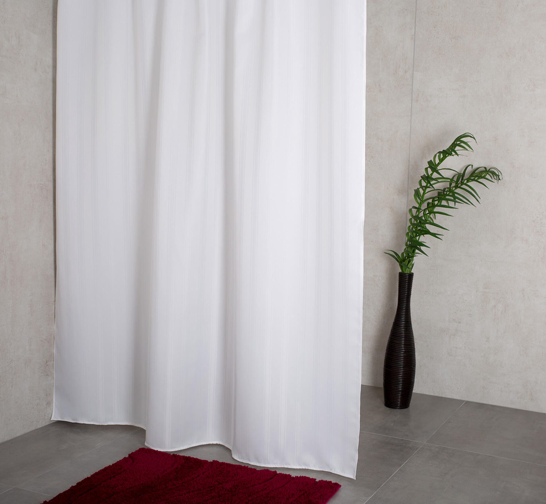 Ridder Duschvorhang Chic weiß Breite 180 cm