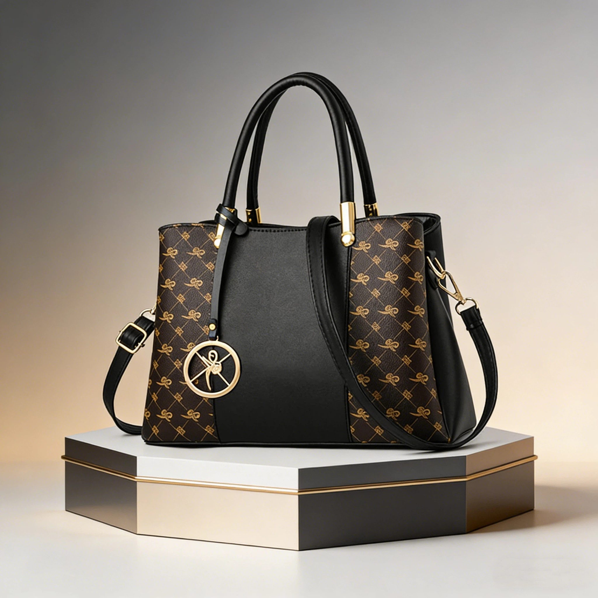 OKWISH Henkeltasche Umhängetasche Freizeittasche Tragetasche Aktentasche (Schultertasche Arbeitstasche Messenger-Tasche Top Griff Schultergurt, Unitasche, Bürotasche, Kunstleder), für Frauen Arbeit Business Schule Büro Reisen usw