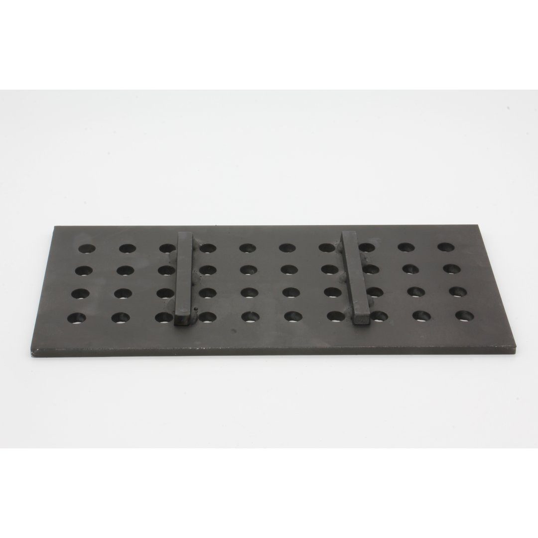 Feuercampus Ofenrost aus Stahl mit Verstärkung 170 x 350 mm, 17x0,8 cm