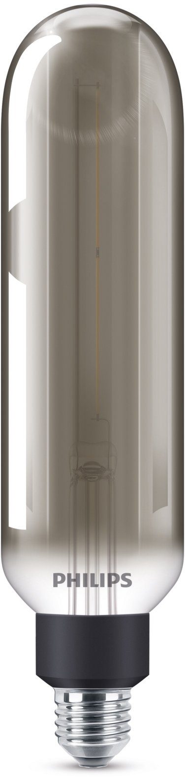 Philips LED-Leuchtmittel Vintage, E27, 1 St., Warmweiß, LED Lampe Stablampe 25W E27 dimmbar smoky 1er