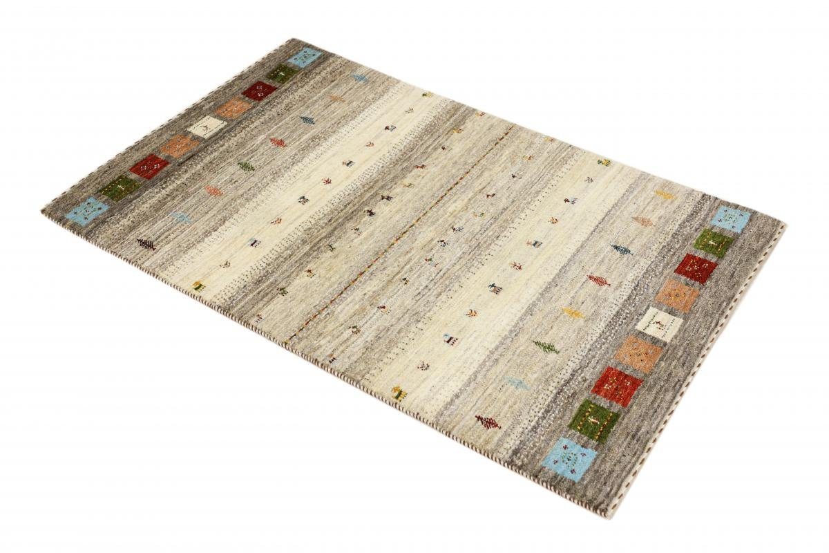 83x127 Orientteppich mm Gabbeh Nature 12 Loribaft rechteckig, Moderner, Höhe: Handgeknüpfter Perser Trading, Nain