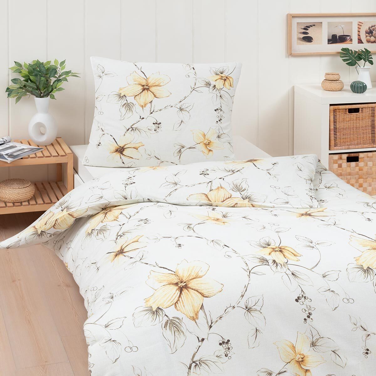 TRAUMSCHLAF Bettwäsche Scarlett, Flanell, 3 teilig, günstig online kaufen