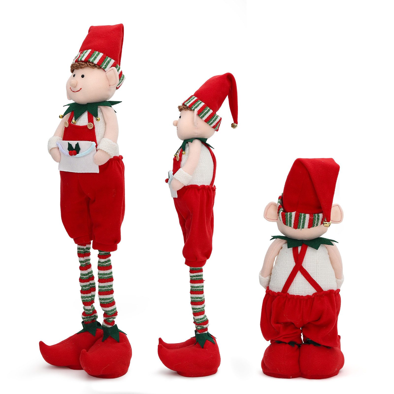 Salcar Weihnachtsfigur Standfigur Weihnachtsdeko mit Teleskopbeinen günstig online kaufen