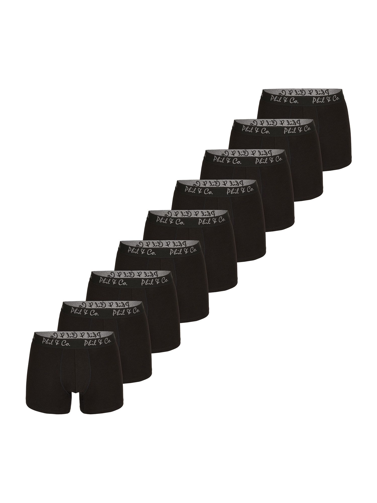 Phil & Co. Retro Pants Jersey Core Unterhose Männer enger Schnitt (9-St) Tr günstig online kaufen