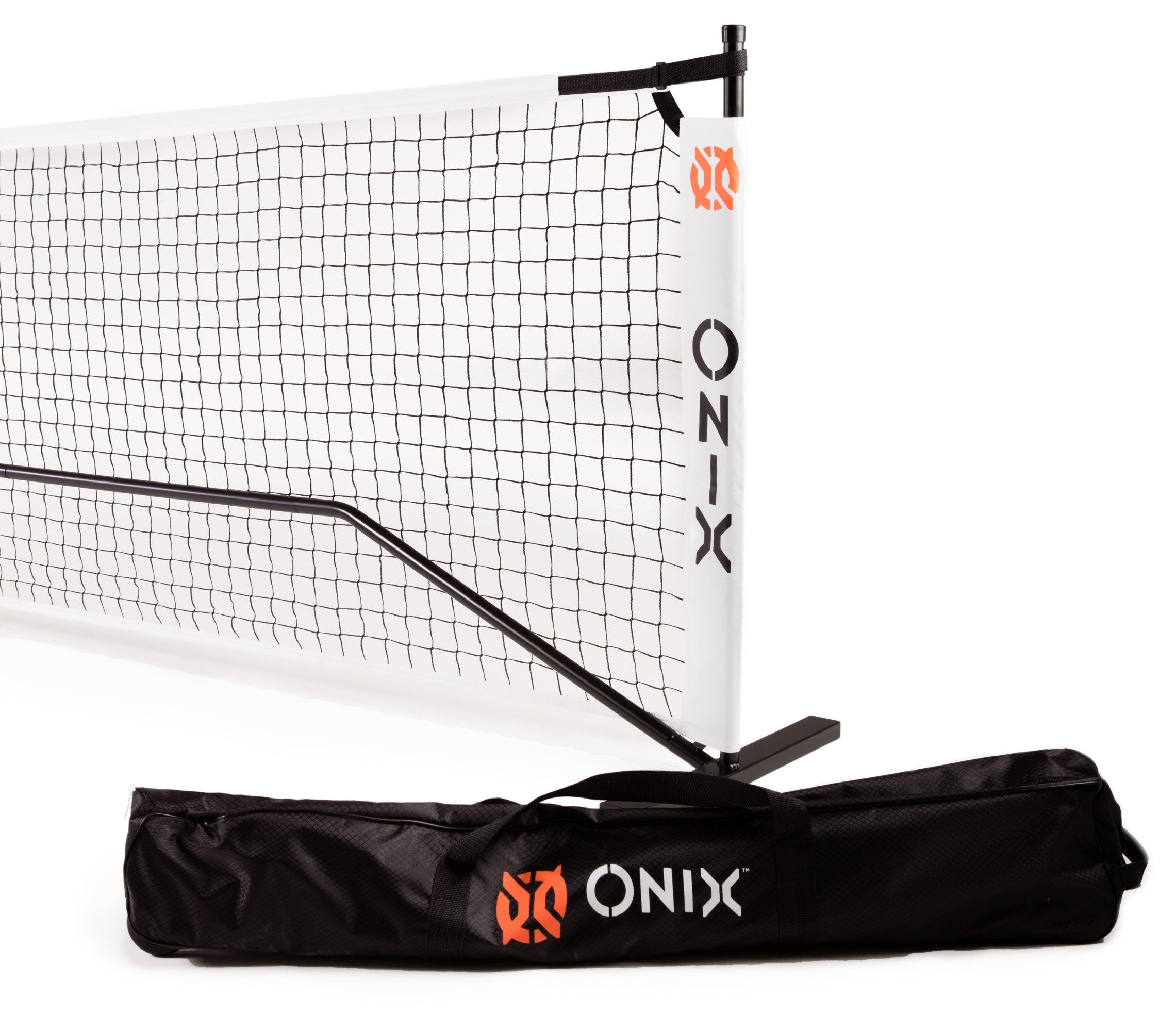 Pickleballnetz ONIX Pickleball Netz, 2-in-1 tragbares Netz und Übungsnetz-Set