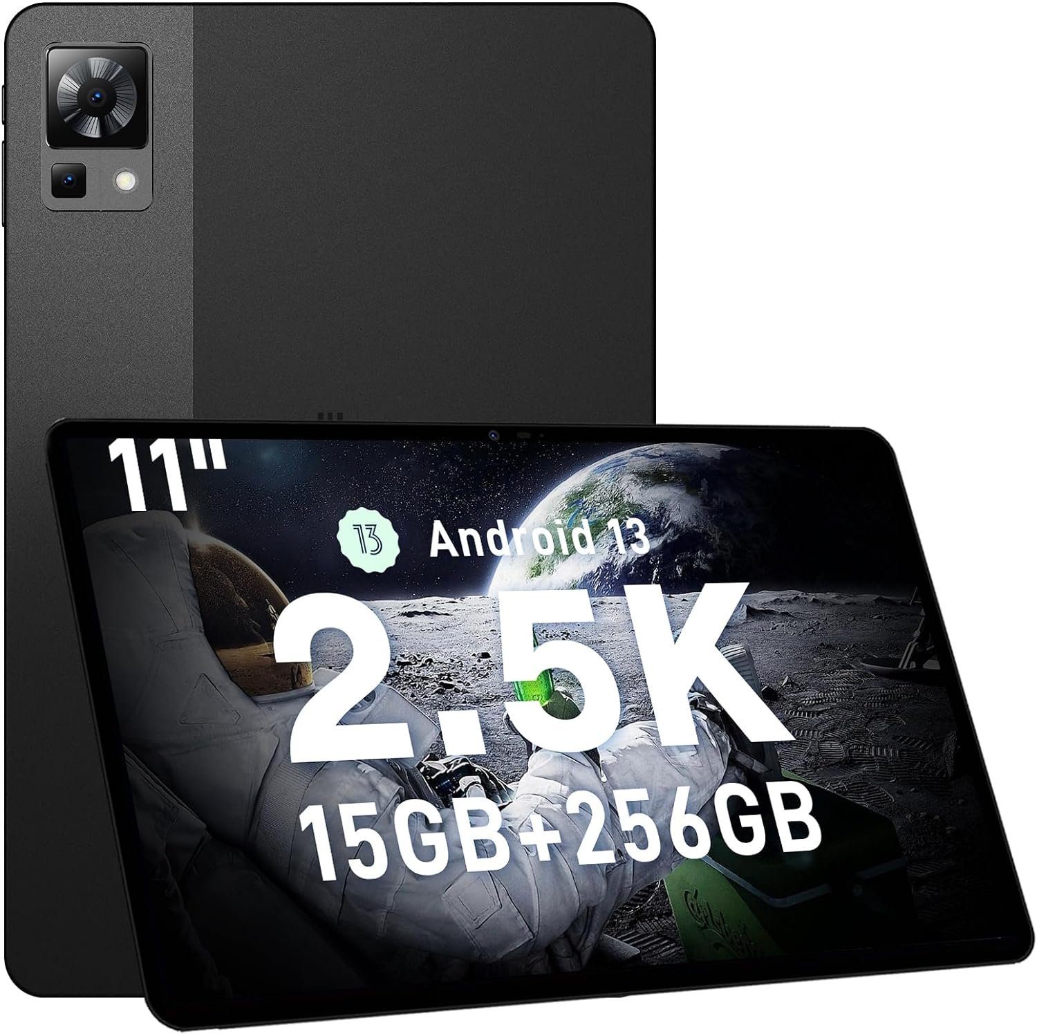 DOOGEE 15 GB RAM Helio G99 Gaming 8580 mAh Akku TÜV Rheinland Tablet (11", 256 GB, Android 13, 4G LTE, Leistungsfähiges Multimedia-Gerät mit hochwertigem Display)