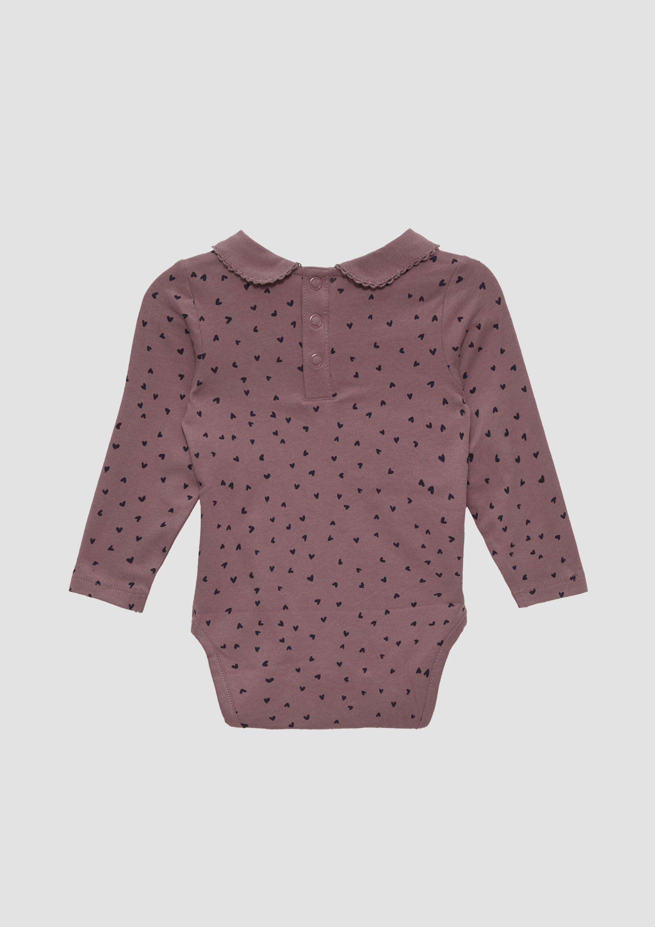 s.Oliver Shirtbody T-Shirt Body Body mit Bubikragen