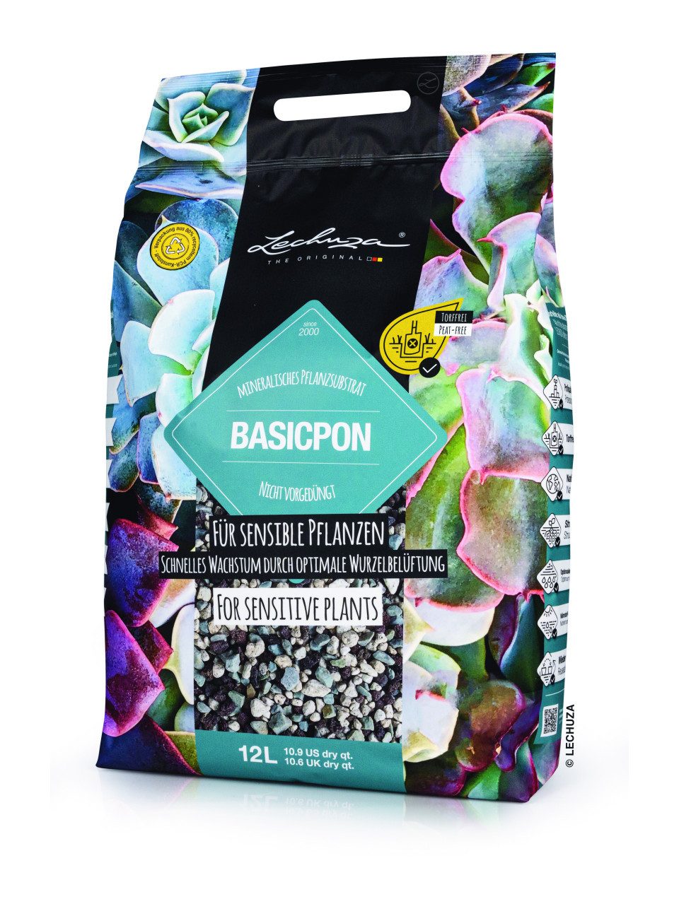 Lechuza® Pflanzgranulat Lechuza Basicpon Pflanzsubstrat für empfindliche