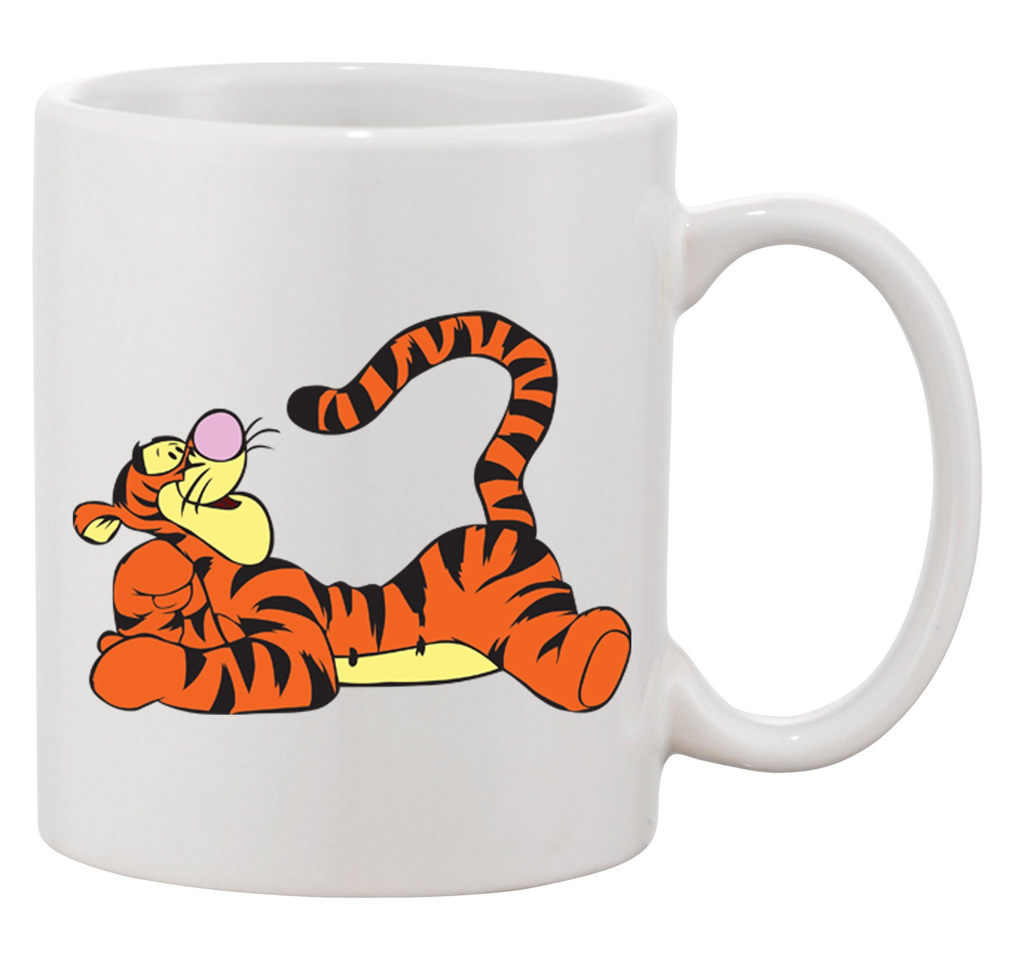 & Tigger Retro, Tasse Cartoon Cartoon Brownie Film Bär Pu Weiß Blondie Keramik Honig