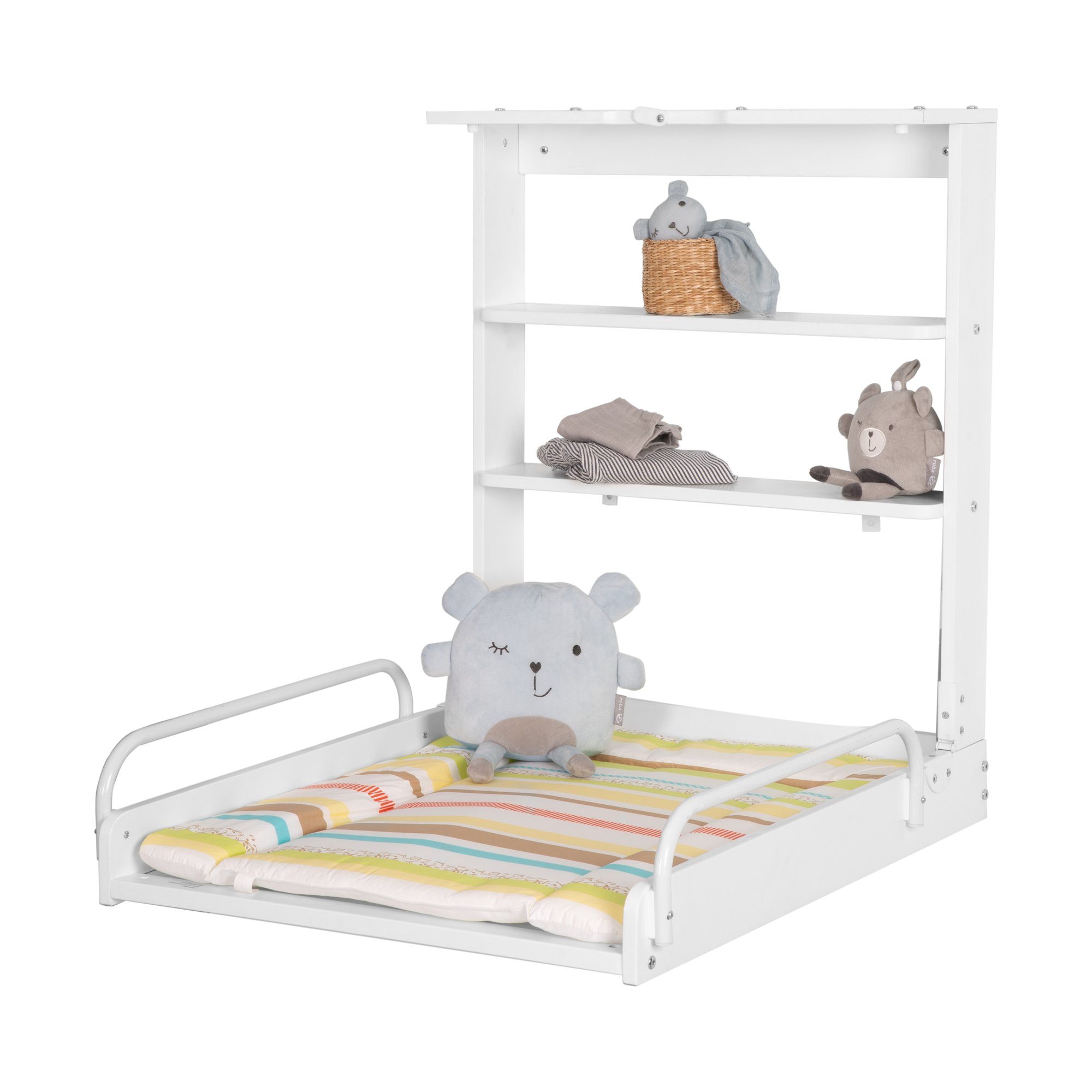 roba® Wickelregal Dschungelbaby, klappbarer Wickeltisch, inkl. günstig online kaufen