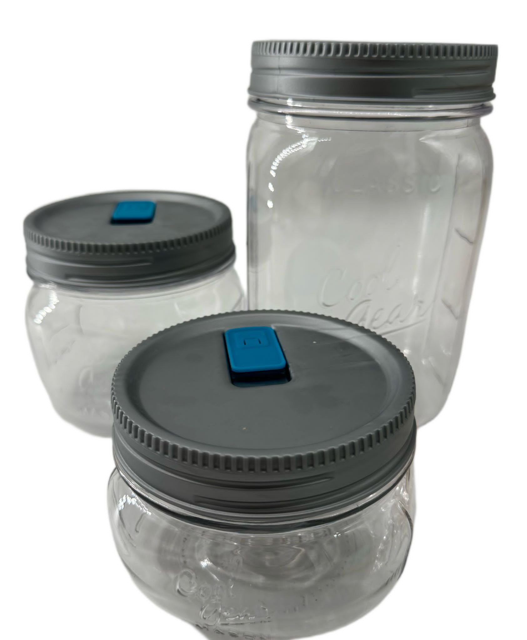 Voratsgläser BPA-frei klein, Trinkflasche Lebensmittel gear Vorratsgläser cool Deckel(PP) mit voratsbehälter für soma & groß mit Deckel