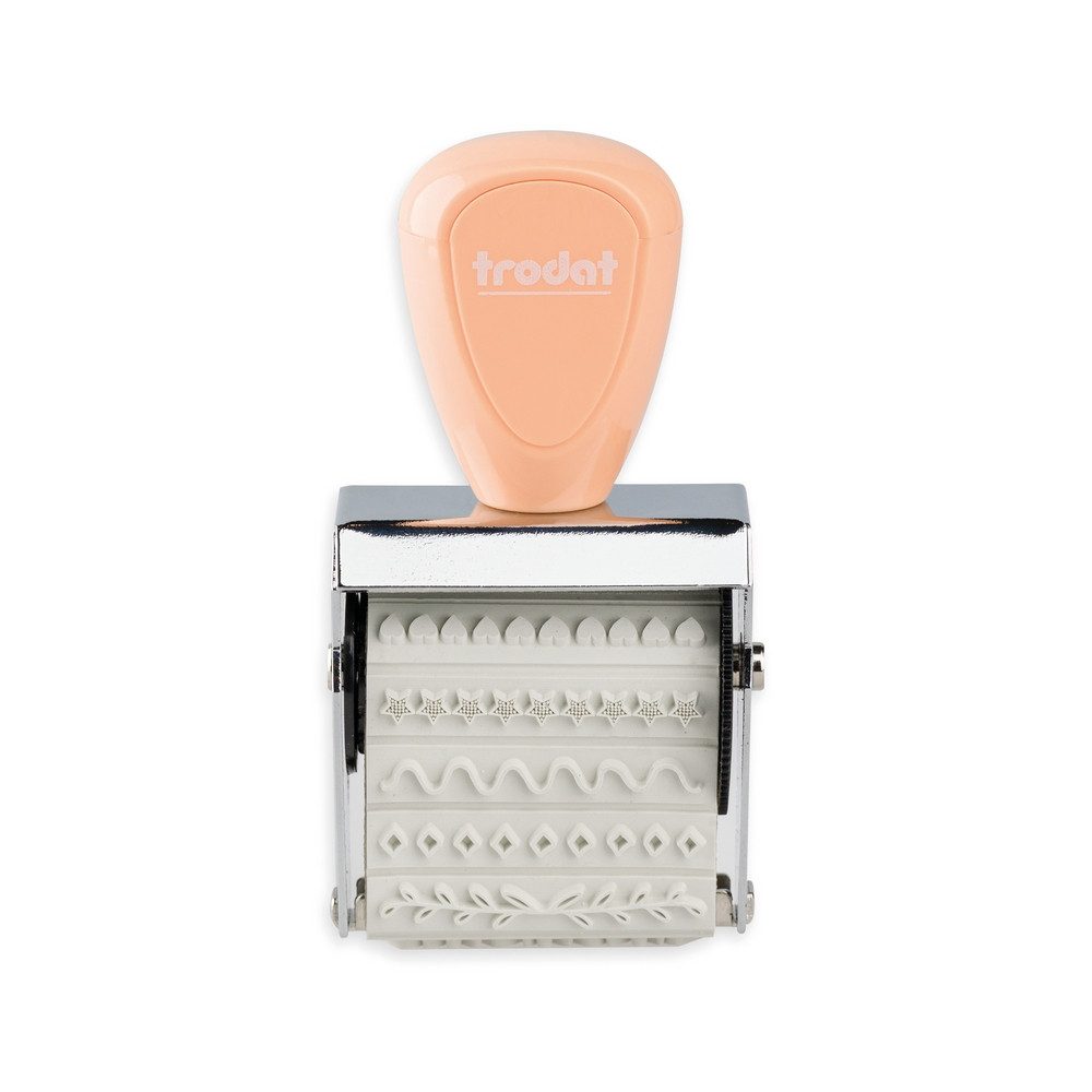 TRODAT Stempel trodat Stempel- & Kissen Set Zierleisten