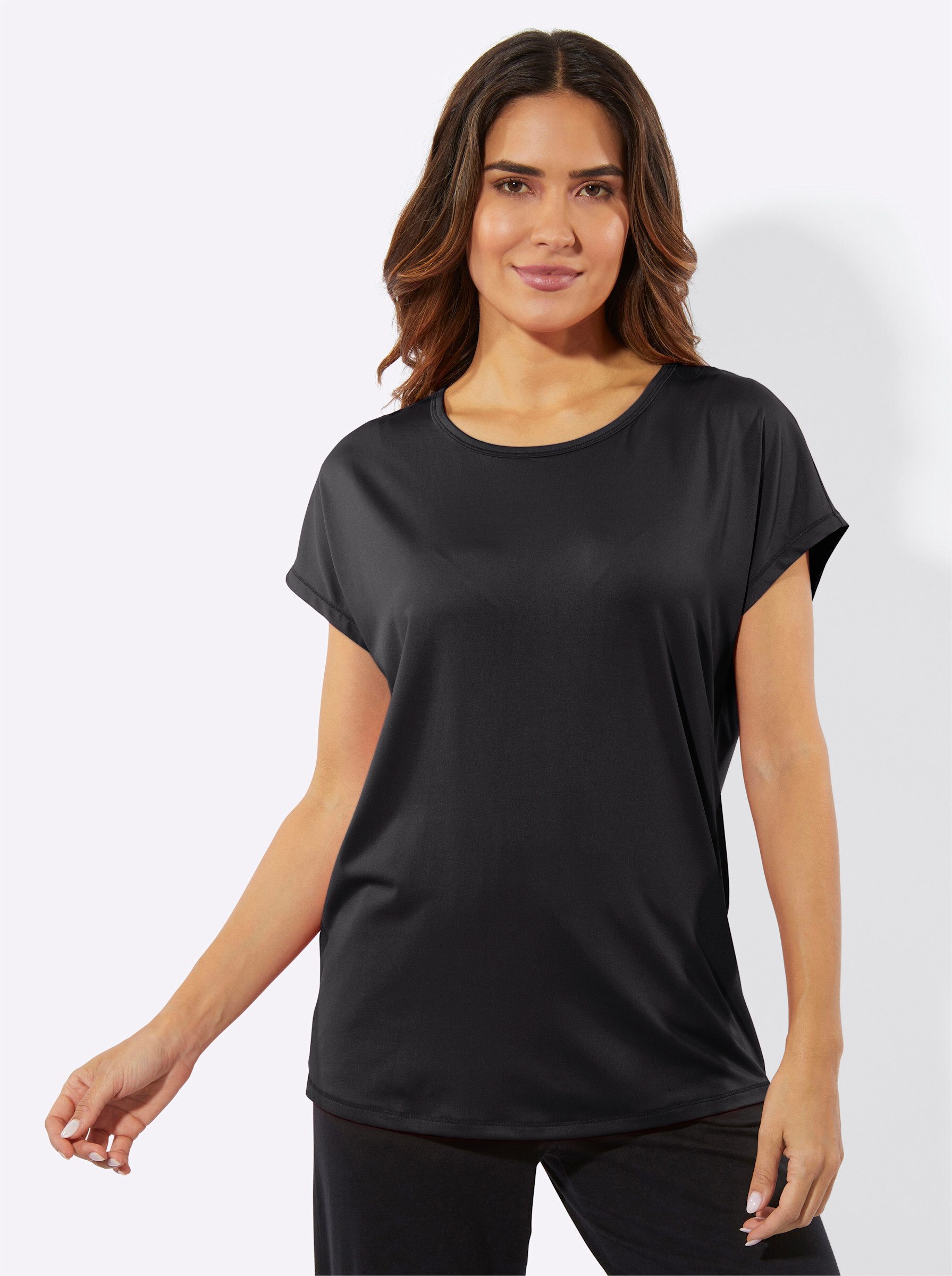 Sieh an! Trainingsshirt Rundhalsshirt . günstig online kaufen