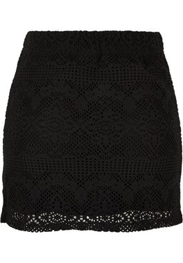 URBAN CLASSICS Jerseyrock Urban Classics Damen Ladies Crochet Lace Mini Skirt (1-tlg)