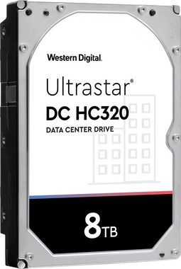 Western Digital Ultrastar DC HC320 8TB HDD-Festplatte (8 TB) 3,5", Bulk