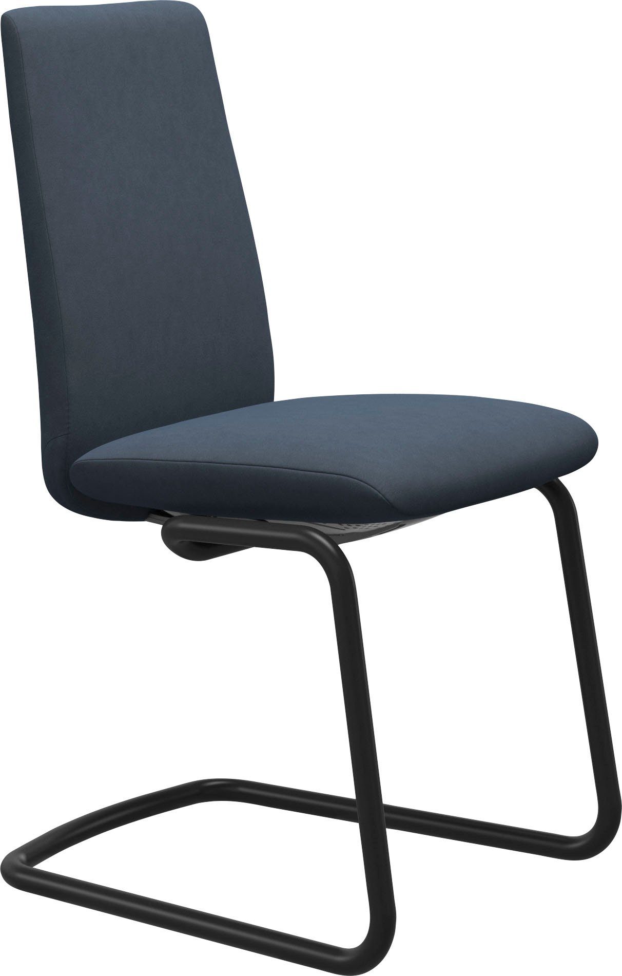 Laurel, Beinen Schwarz in Low Polsterstuhl mit Stressless® M, Stahl Größe aus matt Back,