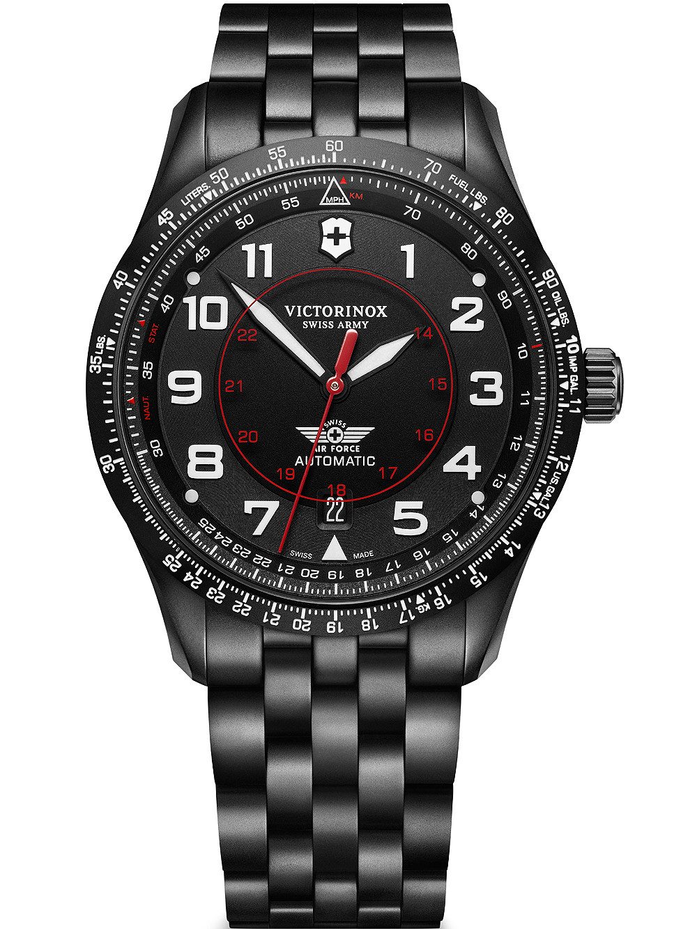 Automatikuhr Victorinox 241974 Airboss Automatik Herrenuhr 42mm 10ATM Victorinox 241974 Airboss Automatik Herrenuhr 42mm 10ATM