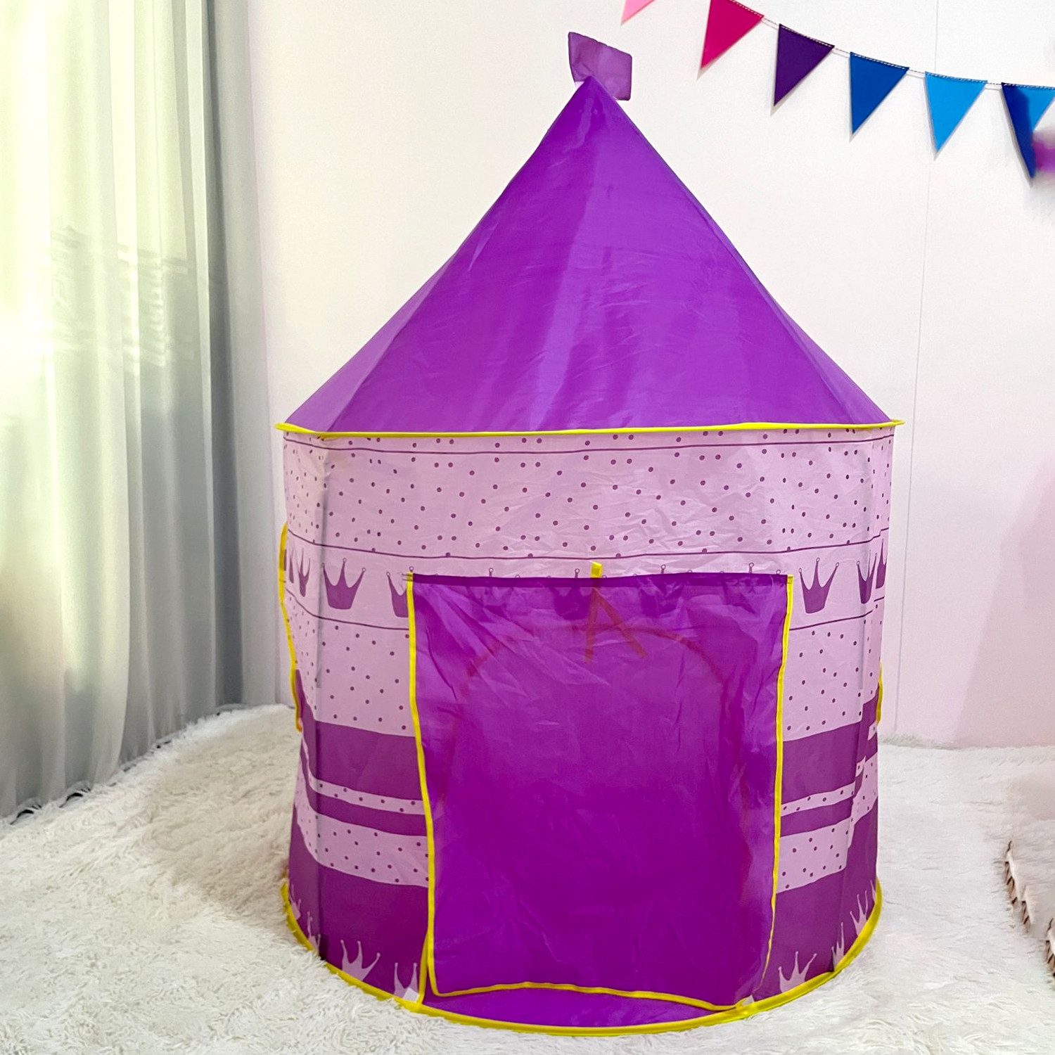 OSTWOLKE Spielzelt Kinderzelt Kinderspielzelt Spielhaus Baby Zelt Garten Haus Zelt
