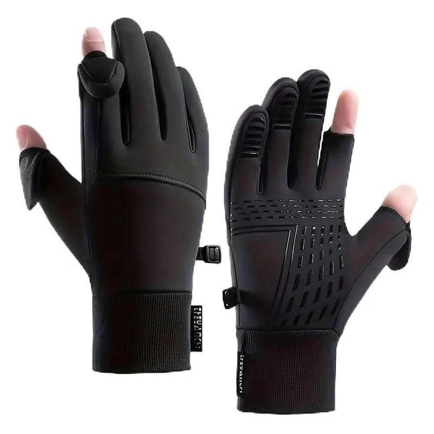 LuxusKollektion Angelhandschuhe Fingerlose Touchscreen Handschuhe Damen Herren XXL 2XK-NOV (1-St)
