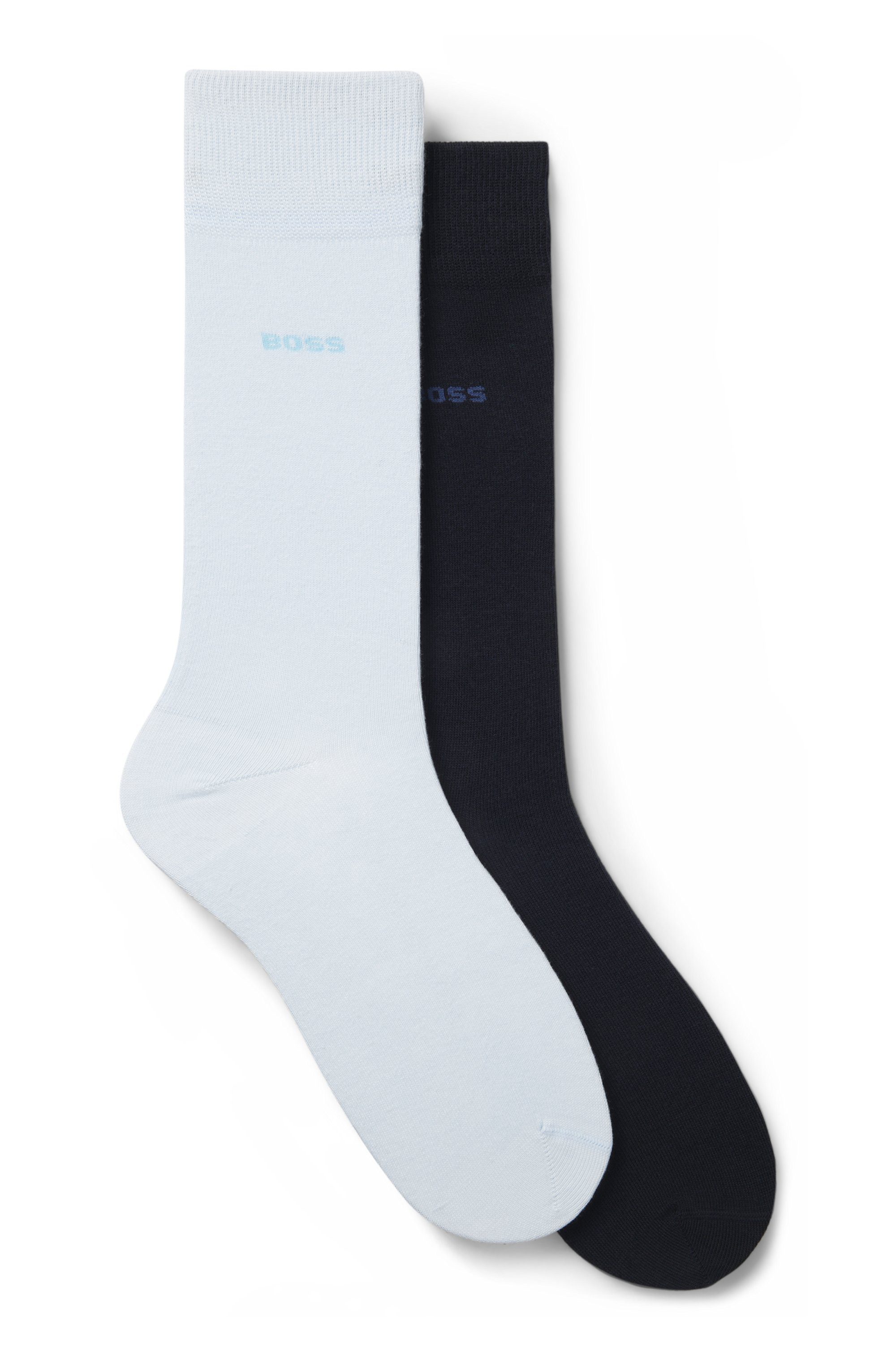 BOSS Businesssocken 2P RS Uni CC (Packung, 2-Paar, 2er) mit Markenlogo günstig online kaufen